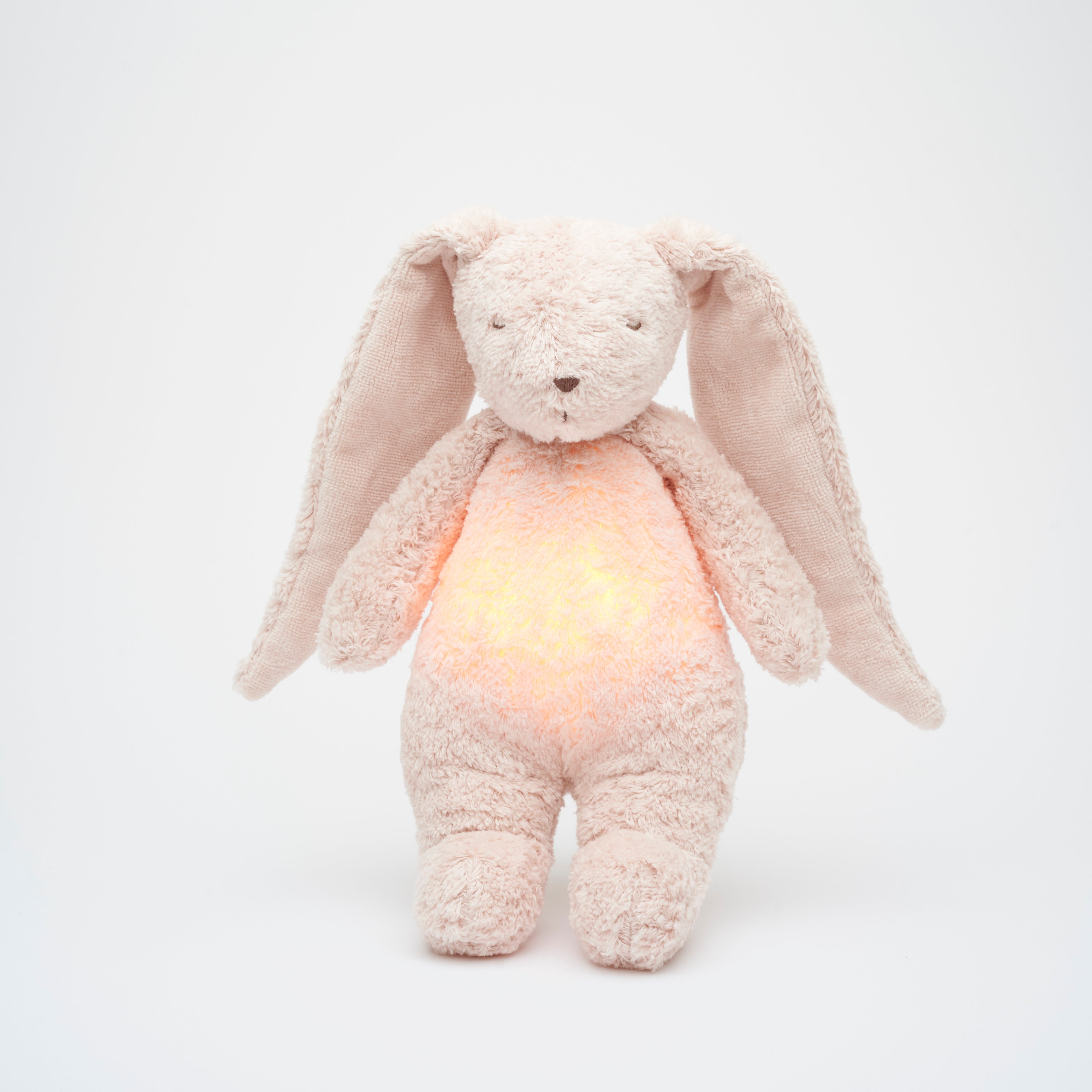 Moonie Hase 2.0 Einschlafhilfe mit Sound & Nachtlicht - rosa