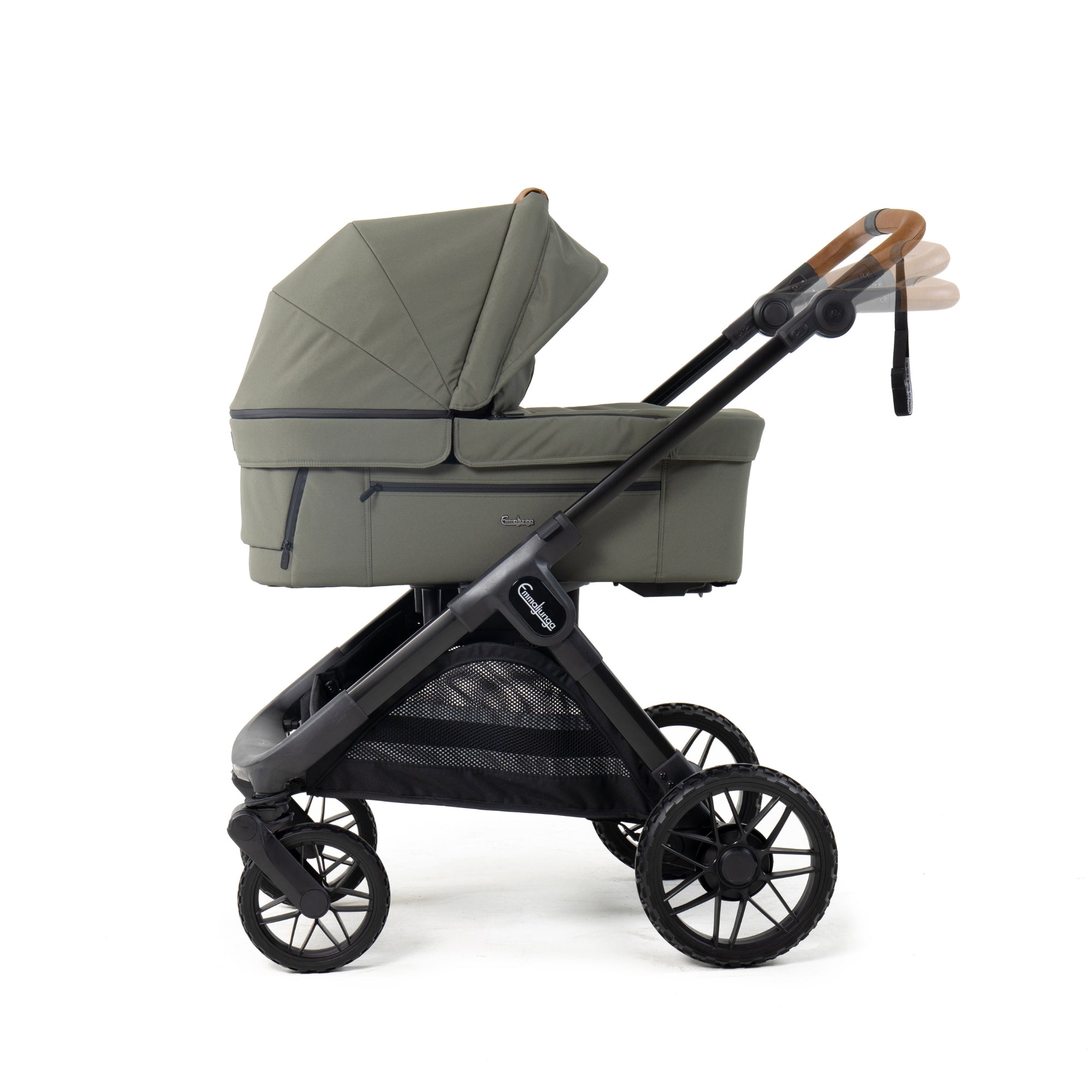 Emmaljunga Kinderwagen SENTO MAX Flat+ Outdoor Green
