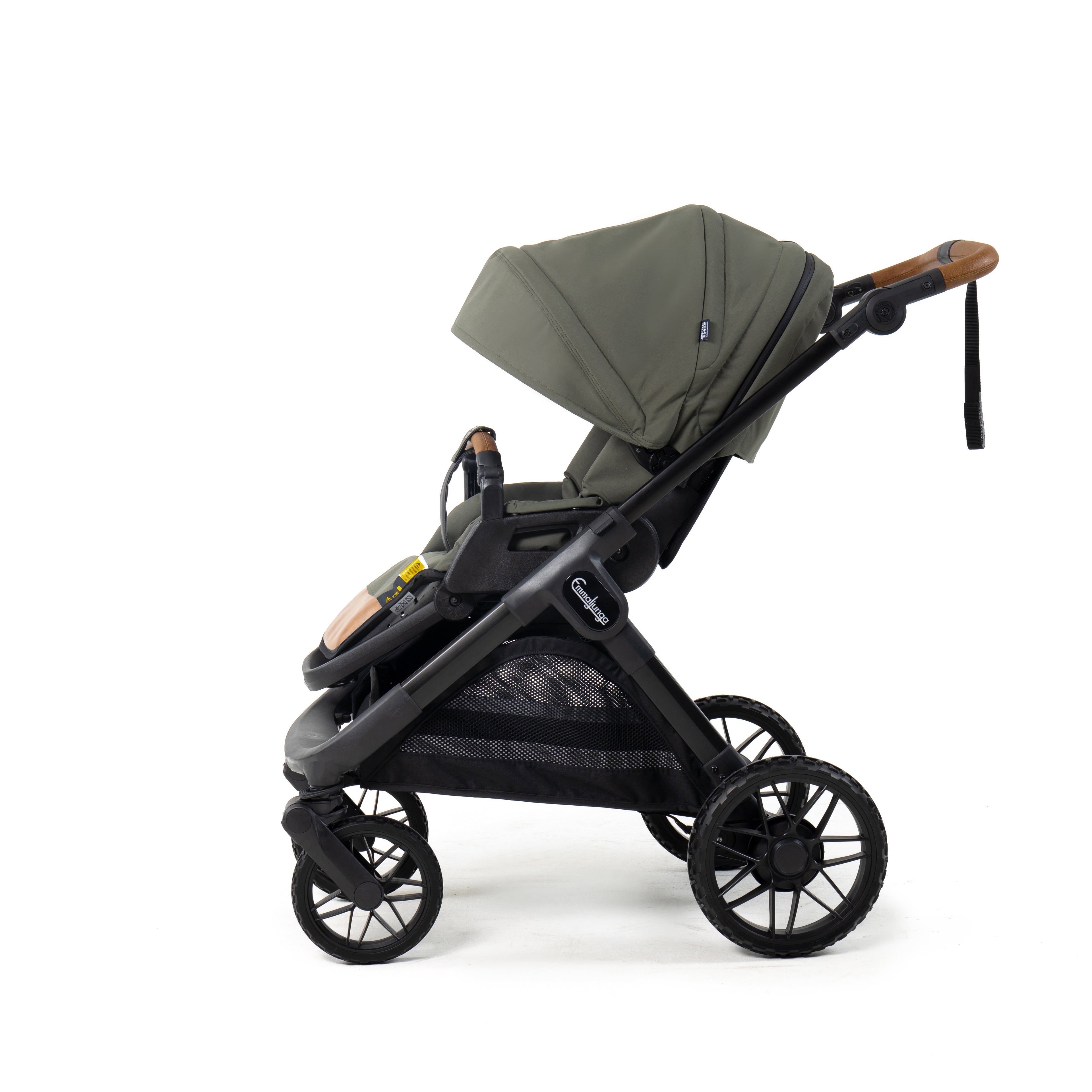 Emmaljunga Kinderwagen SENTO MAX Flat+ Outdoor Green