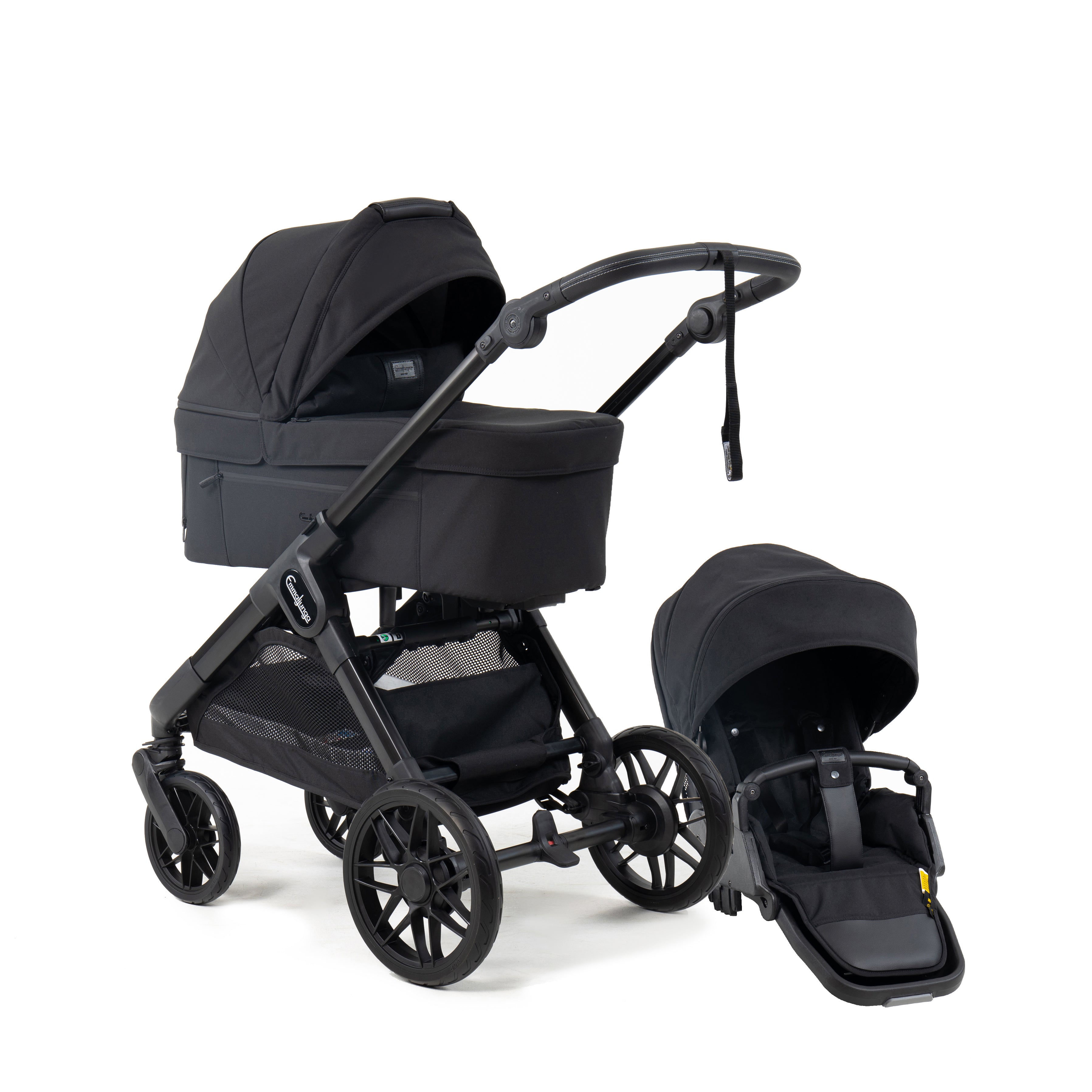 Emmaljunga Kinderwagen SENTO MAX Flat+ Urban Black