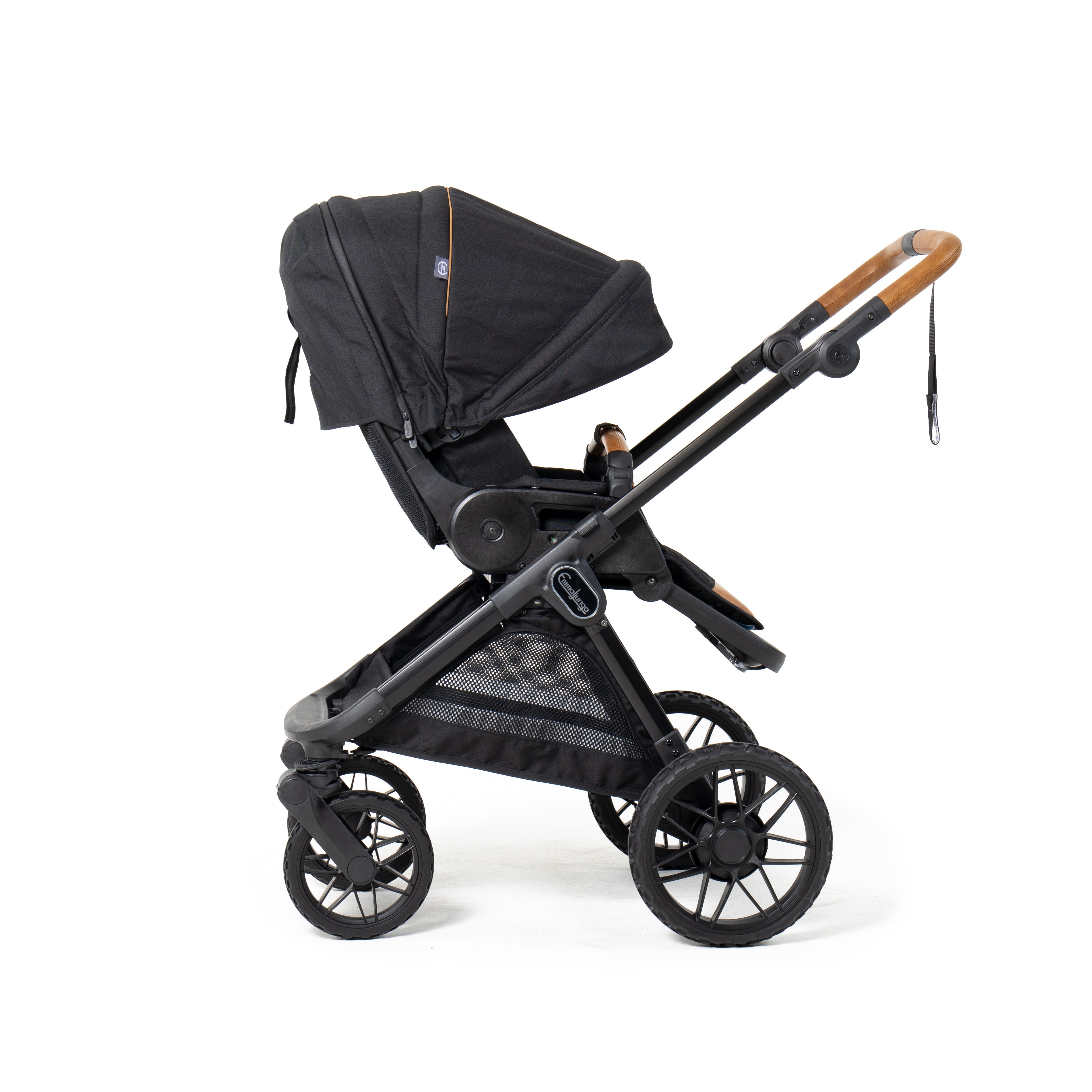 Emmaljunga Kinderwagen SENTO PRO FLAT+ Outdoor Black