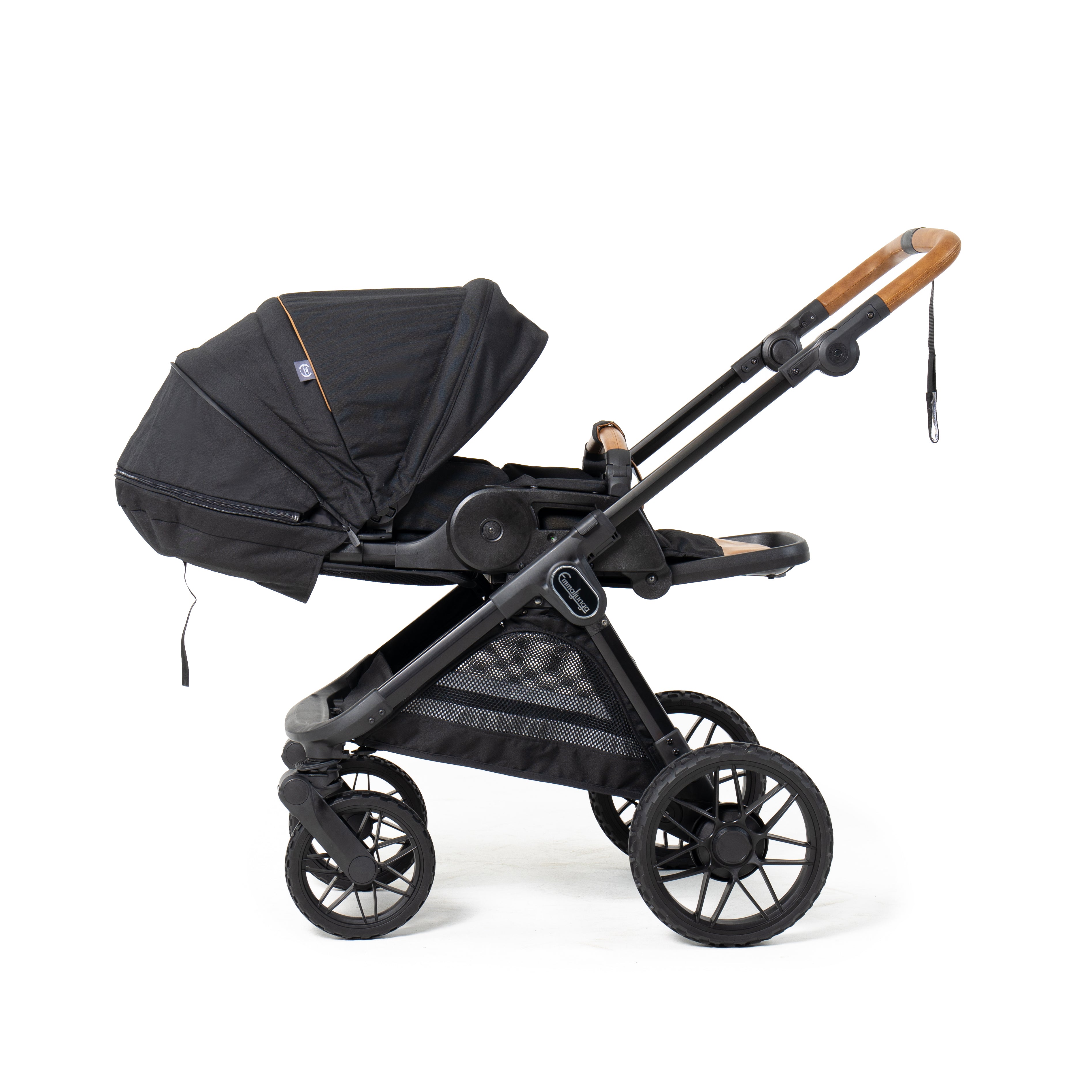 Emmaljunga Kinderwagen SENTO PRO FLAT+ Outdoor Black