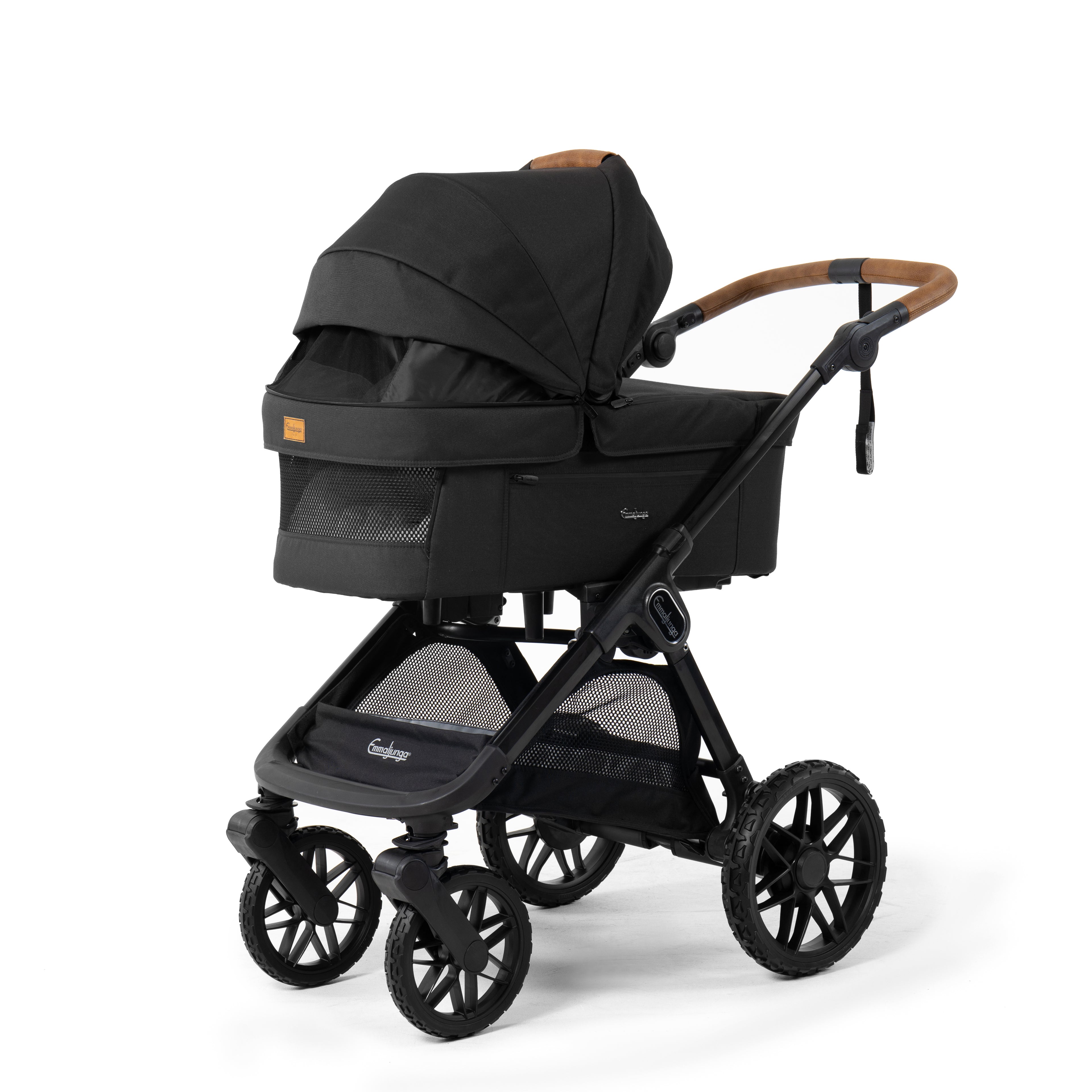 Emmaljunga Kinderwagen SENTO PRO FLAT+ Outdoor Black