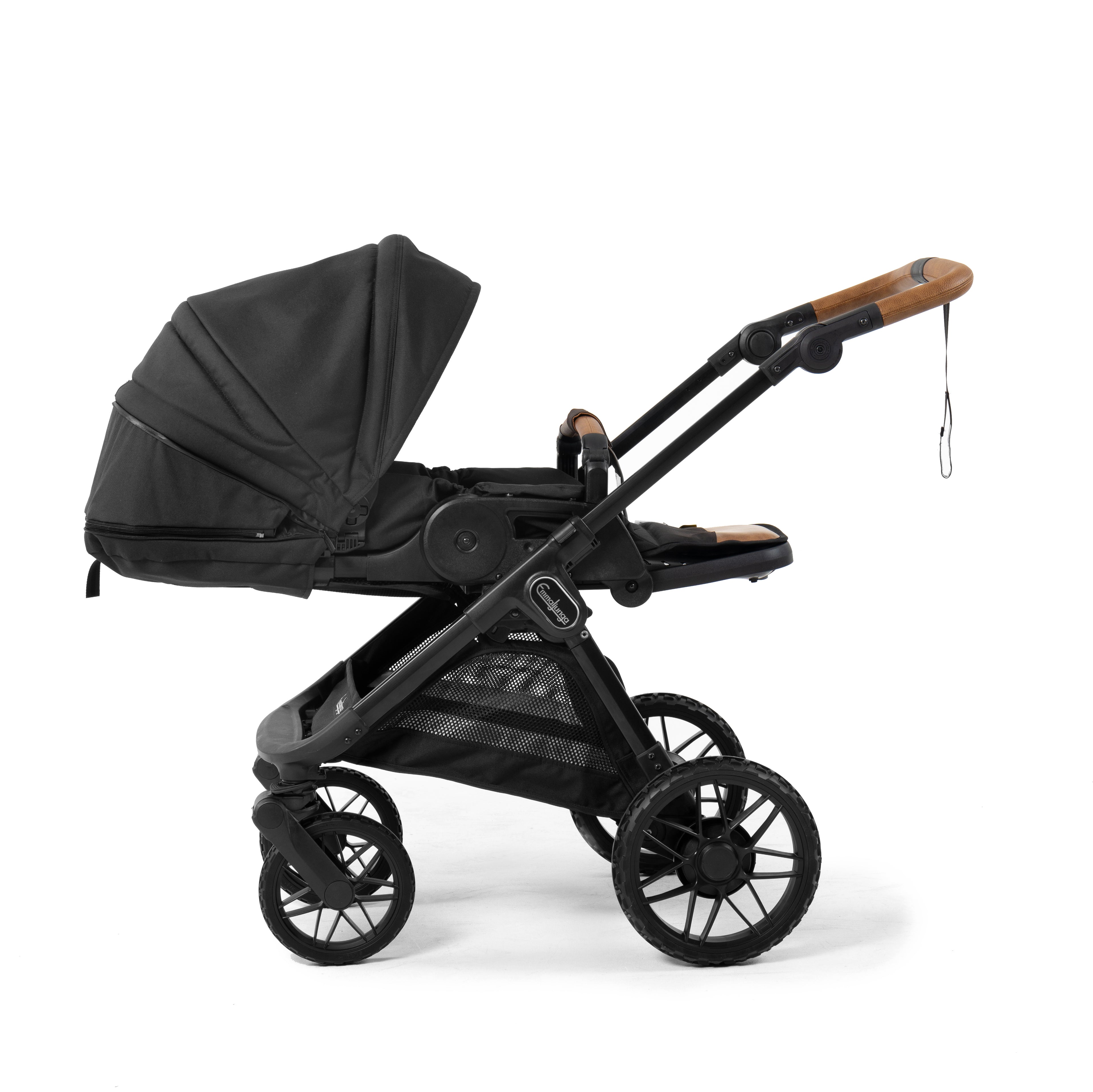 Emmaljunga Kinderwagen SENTO PRO FLAT+ Outdoor Black