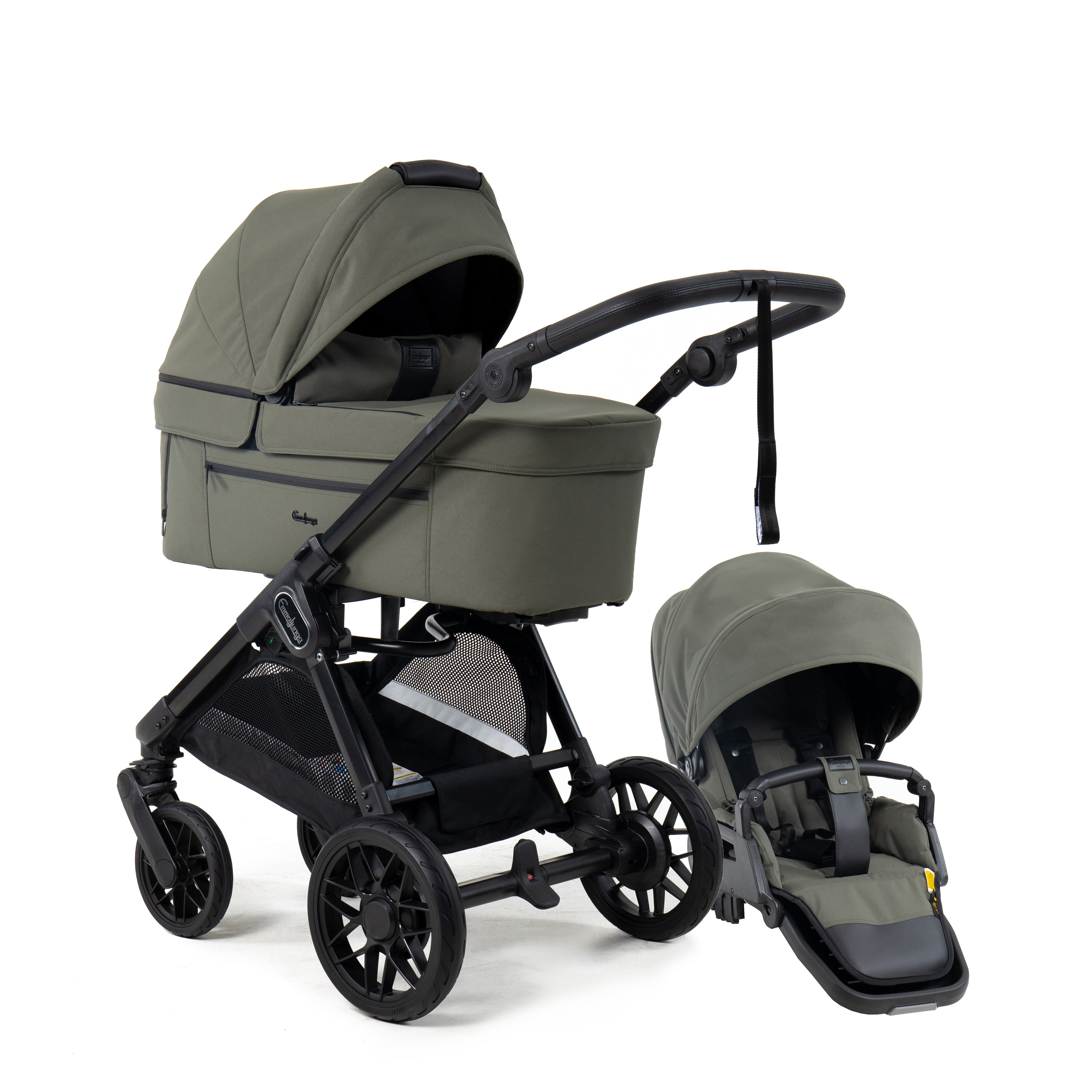 Emmaljunga Kinderwagen SENTO FLAT+ Urban Green