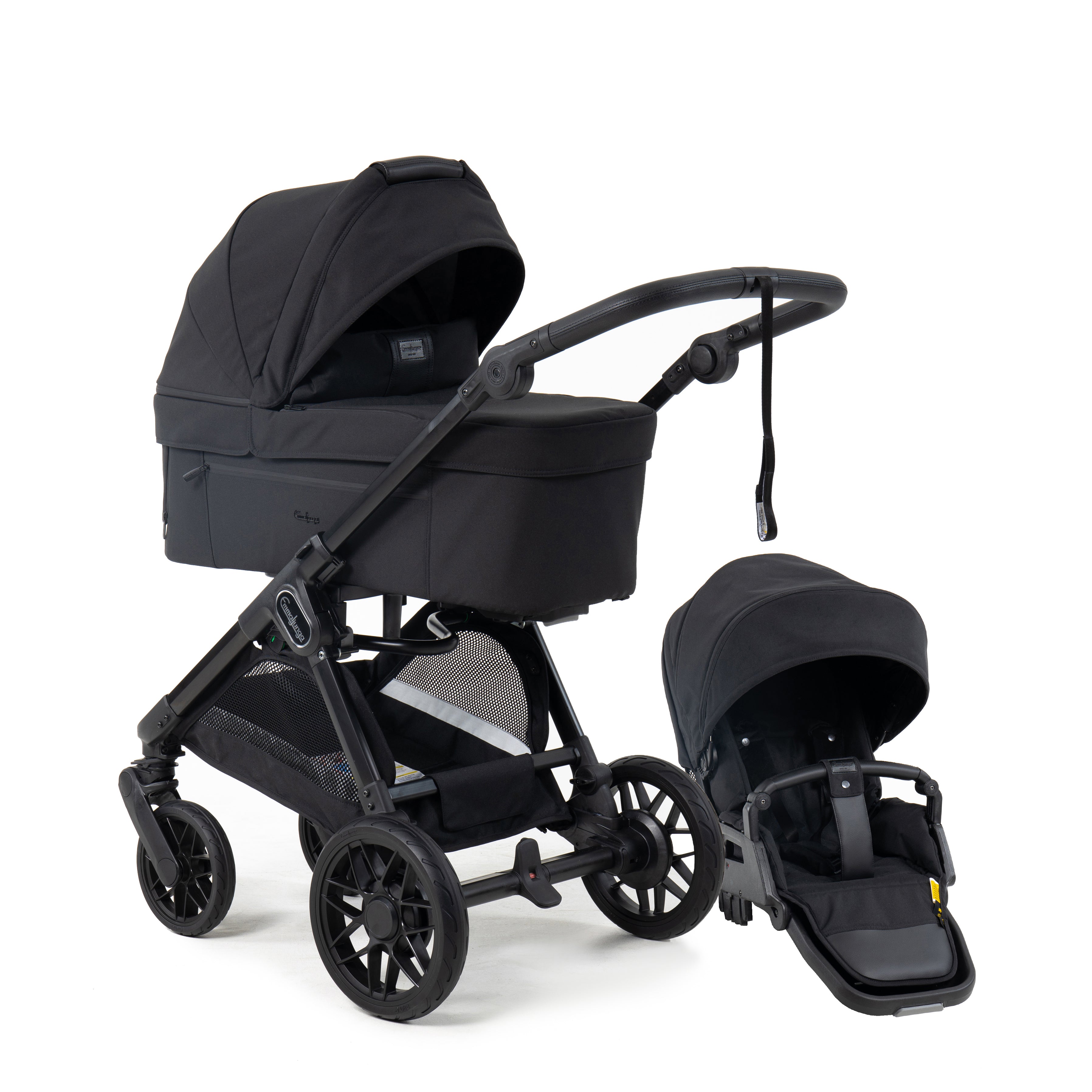 Emmaljunga Kinderwagen SENTO FLAT+ Urban Black