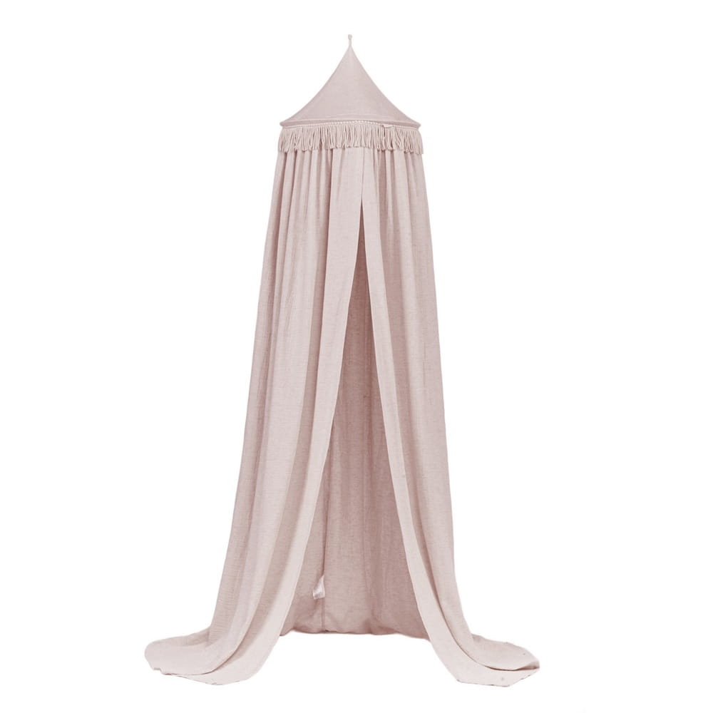 Cotton & Sweets Baldachin BOHO TWIST puderrosa
