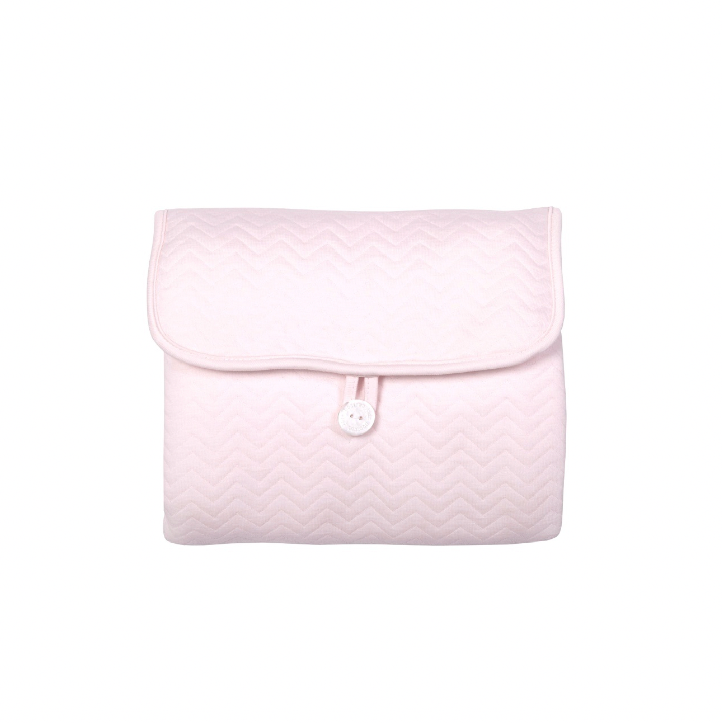 Wickelunterlage Chevron light pink