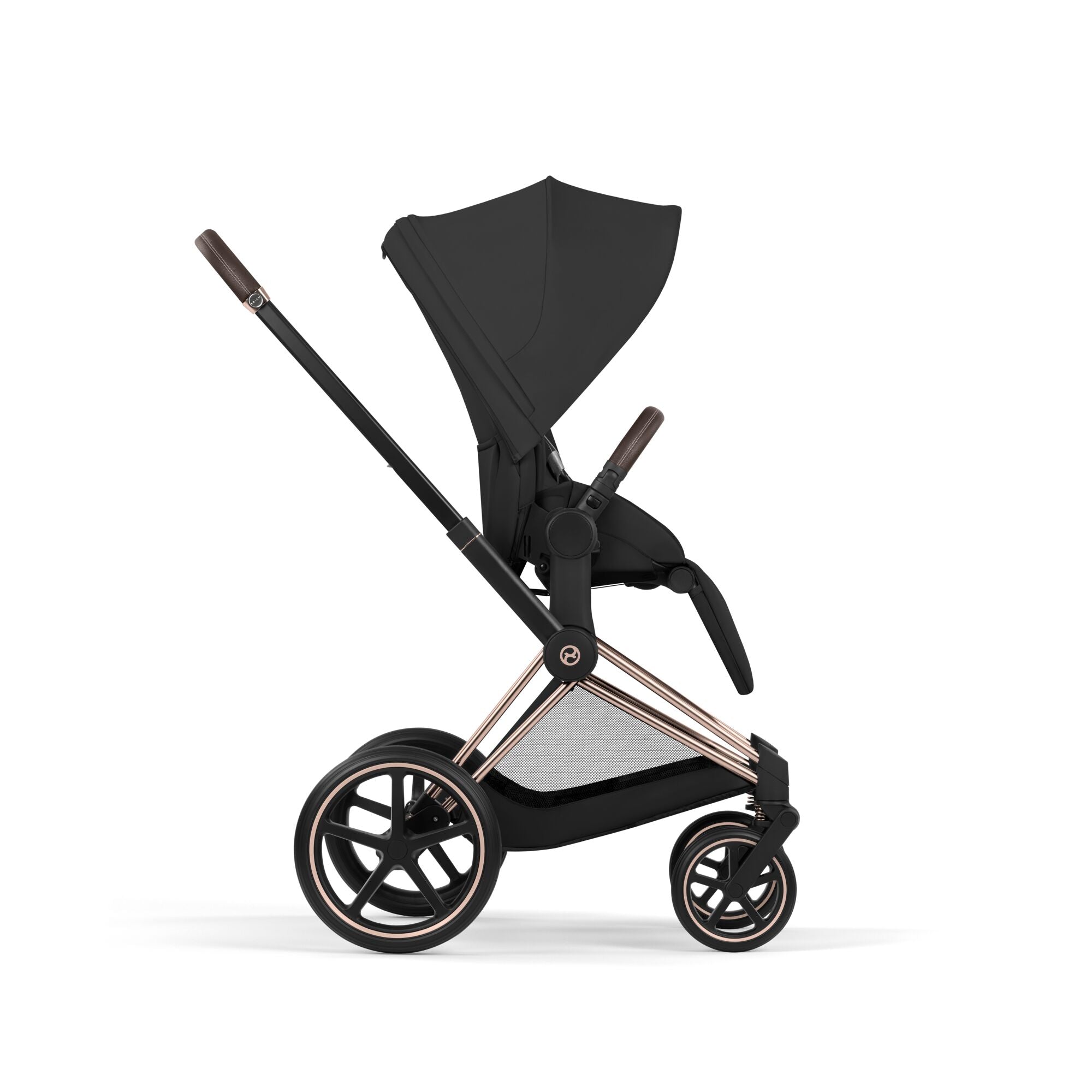 Cybex PRIAM COMFORT Kombi-Kinderwagen rosegold / sepia black