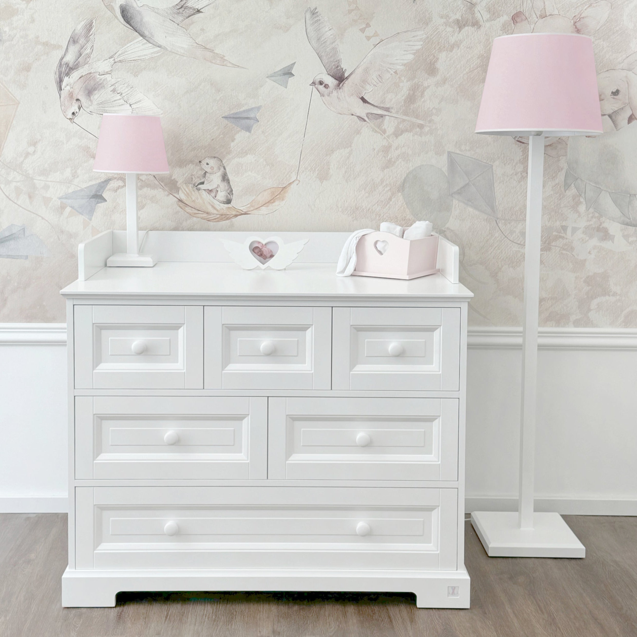 LUI e LEI Tischlampe PRESTIGE Dreamy pink