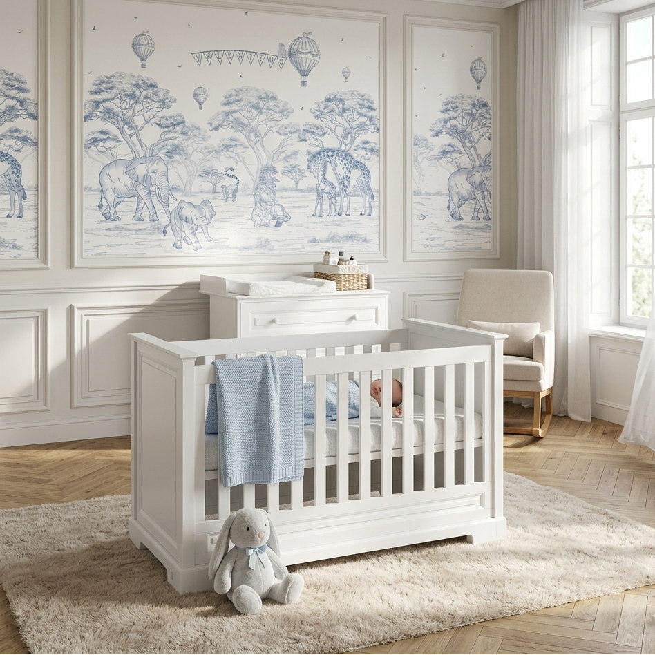 Babyzimmer Baby Blue Royal