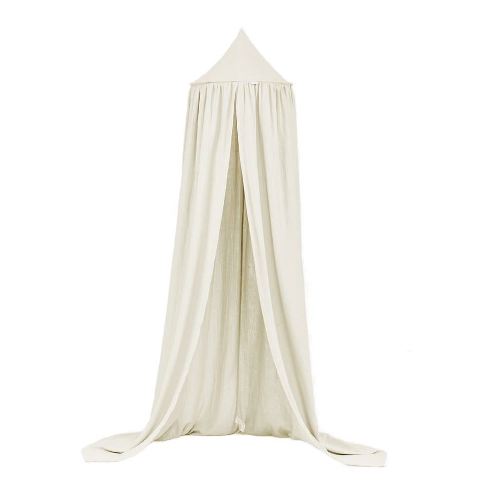 Cotton & Sweets Baldachin Bio-Musselin vanille