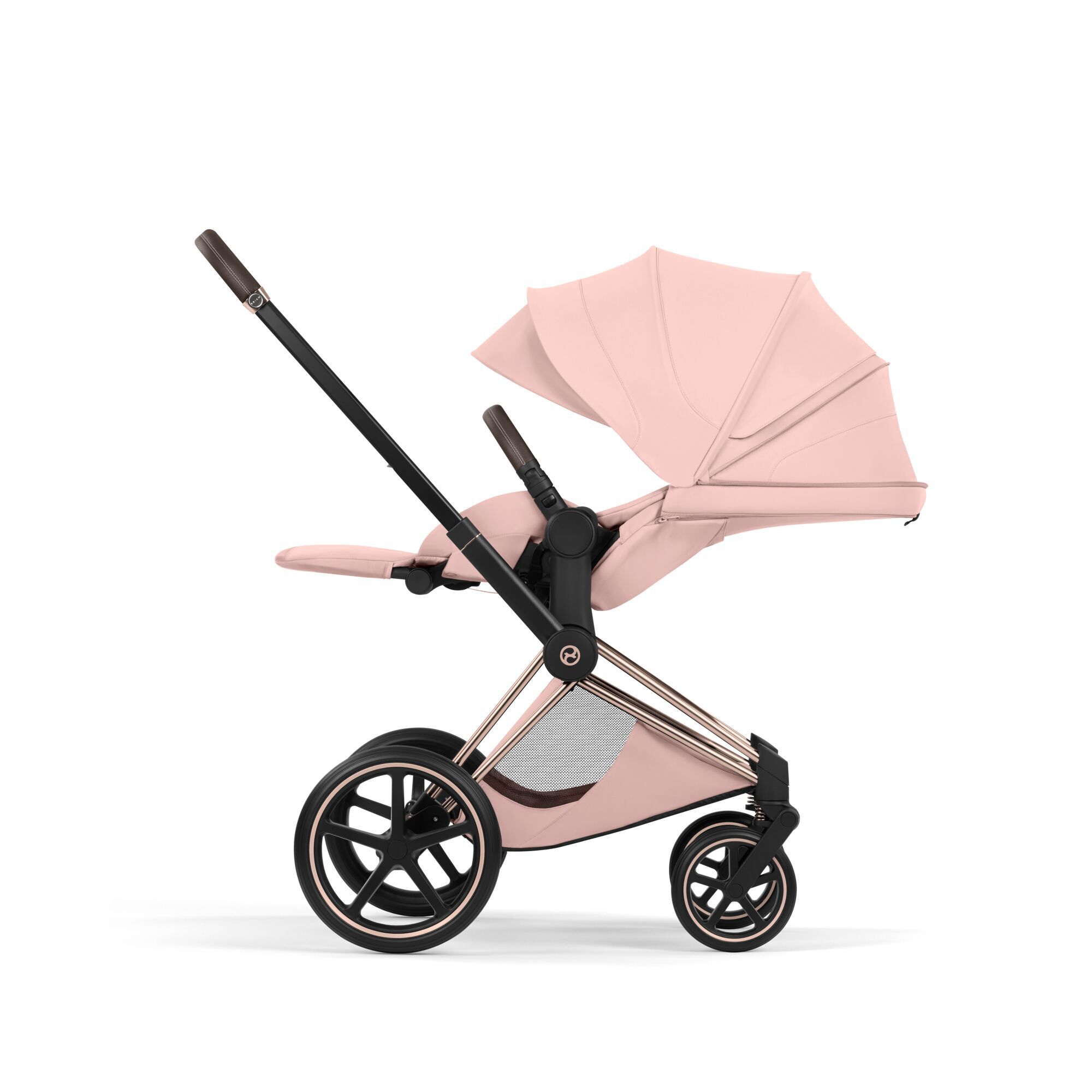 Cybex PRIAM STYLE matt black / peach pink