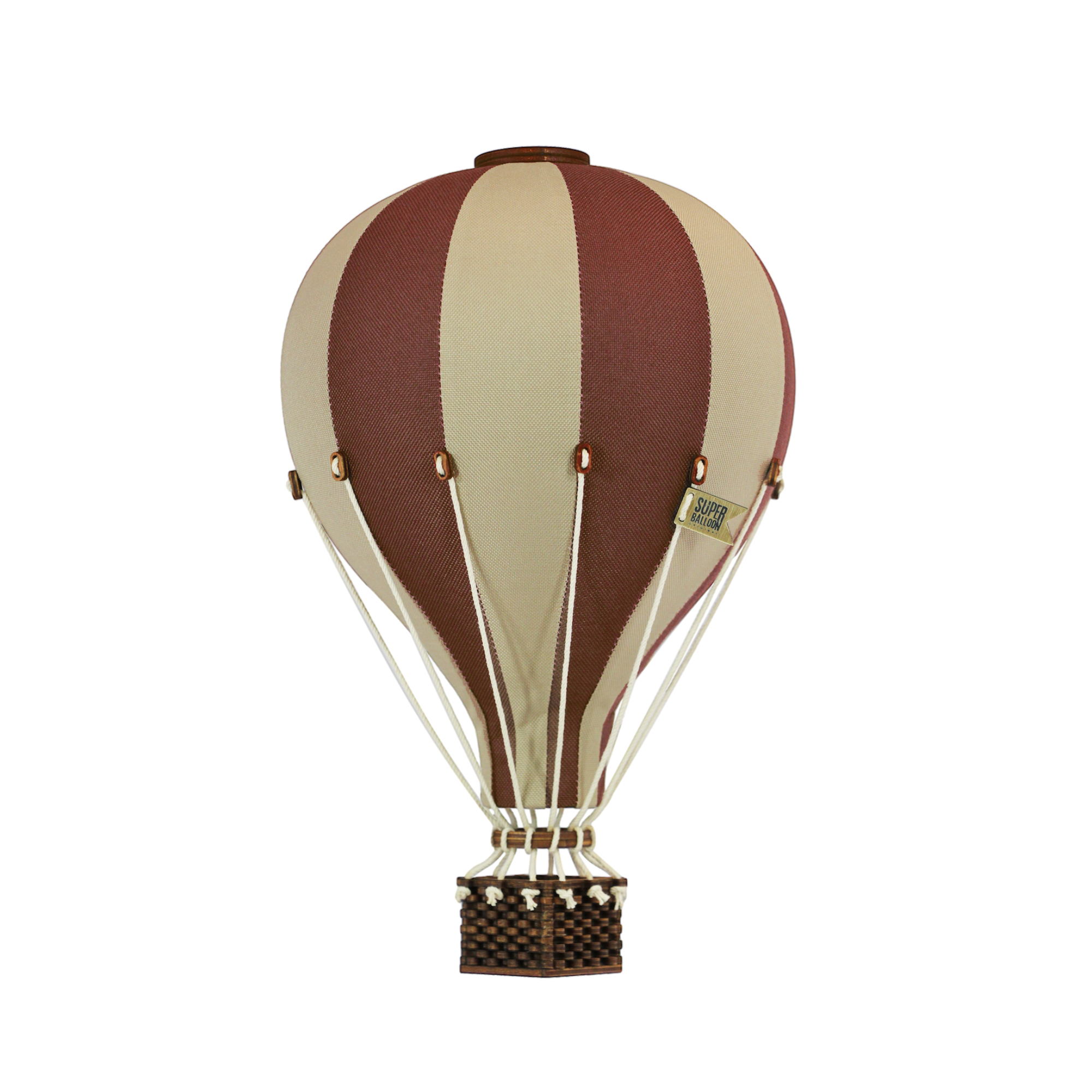 Super Balloon Heißluftballon beige / chocolate