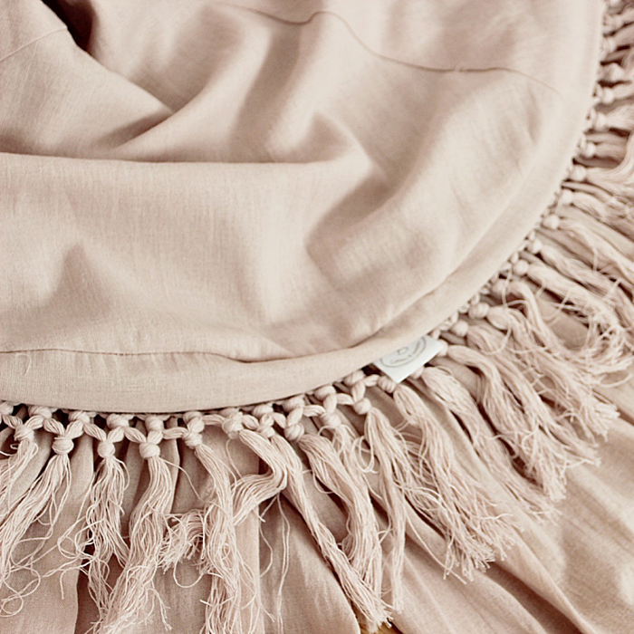Cotton & Sweets Baldachin BOHO puderrosa