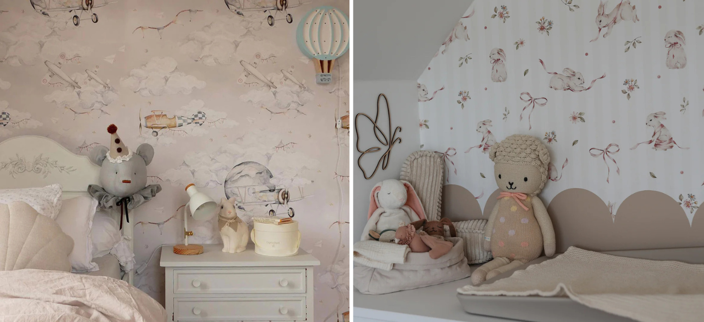 Dekornik Tapeten &amp; Wandsticker fürs Kinderzimmer