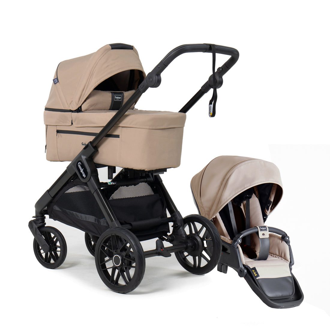Emmaljunga Kinderwagen SENTO MAX Flat+ Urban Dune