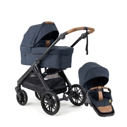 Emmaljunga Kinderwagen SENTO MAX Flat+ Outdoor Dark Navy