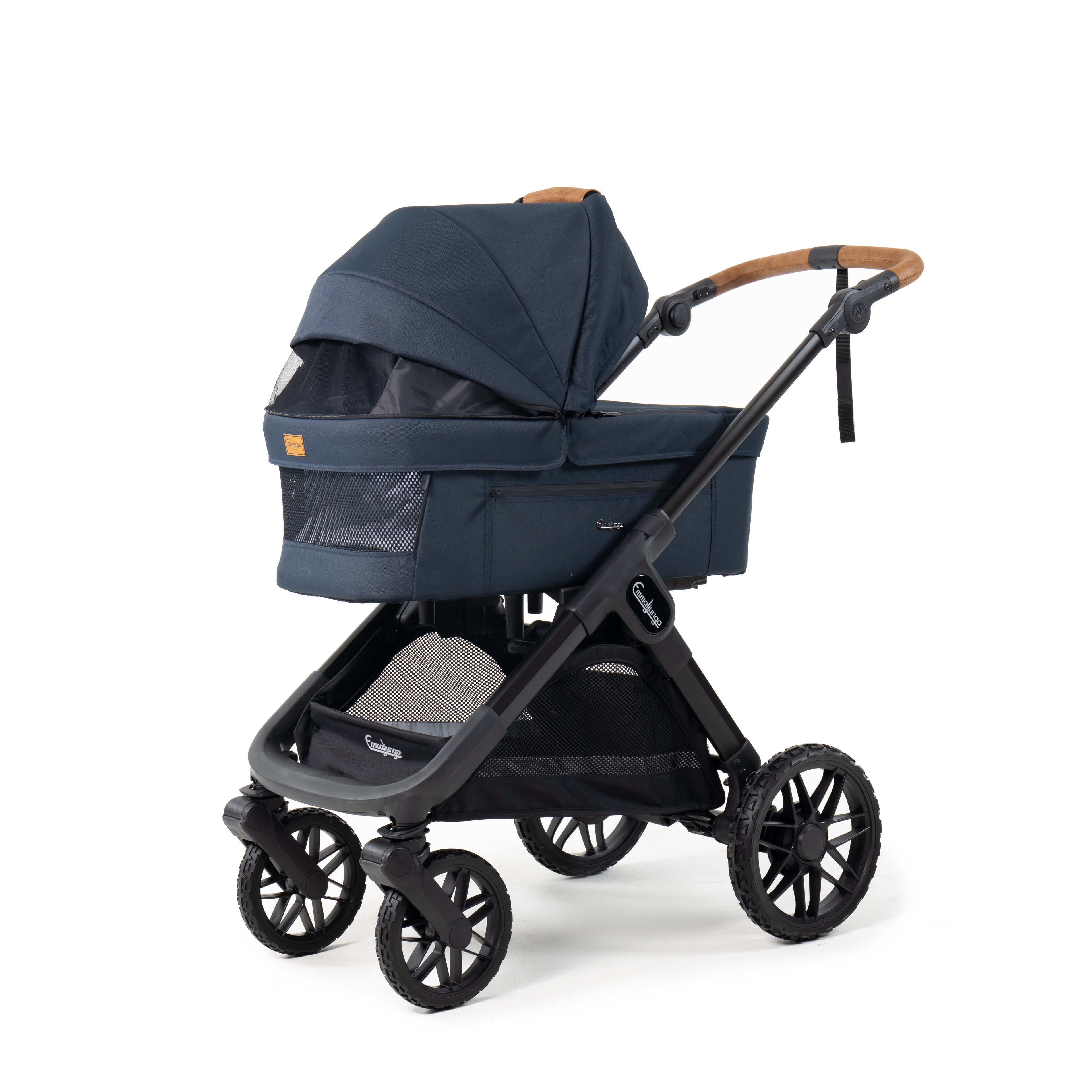 Emmaljunga Kinderwagen SENTO MAX Flat+ Outdoor Dark Navy