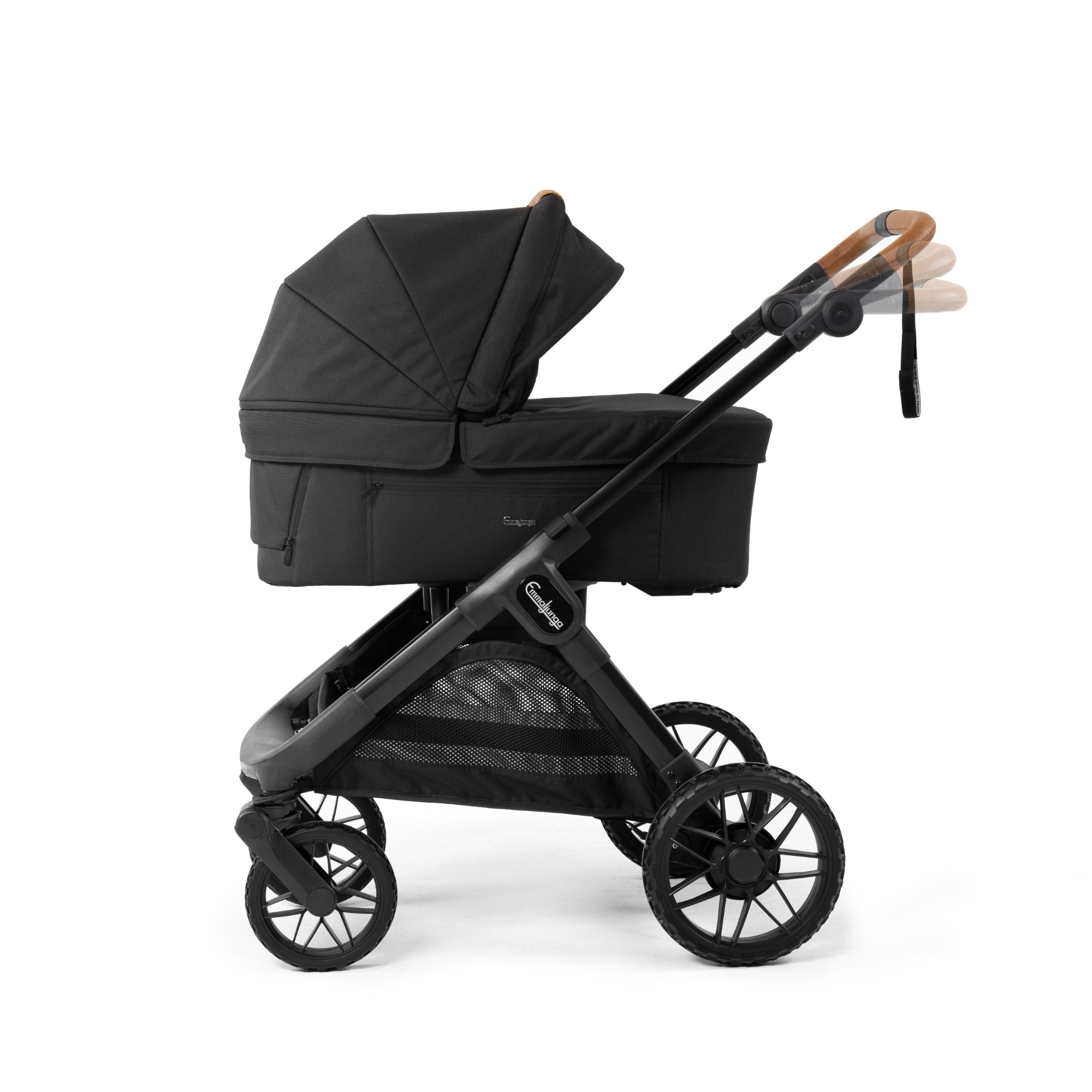 Emmaljunga Kinderwagen SENTO MAX Flat+ Outdoor Black