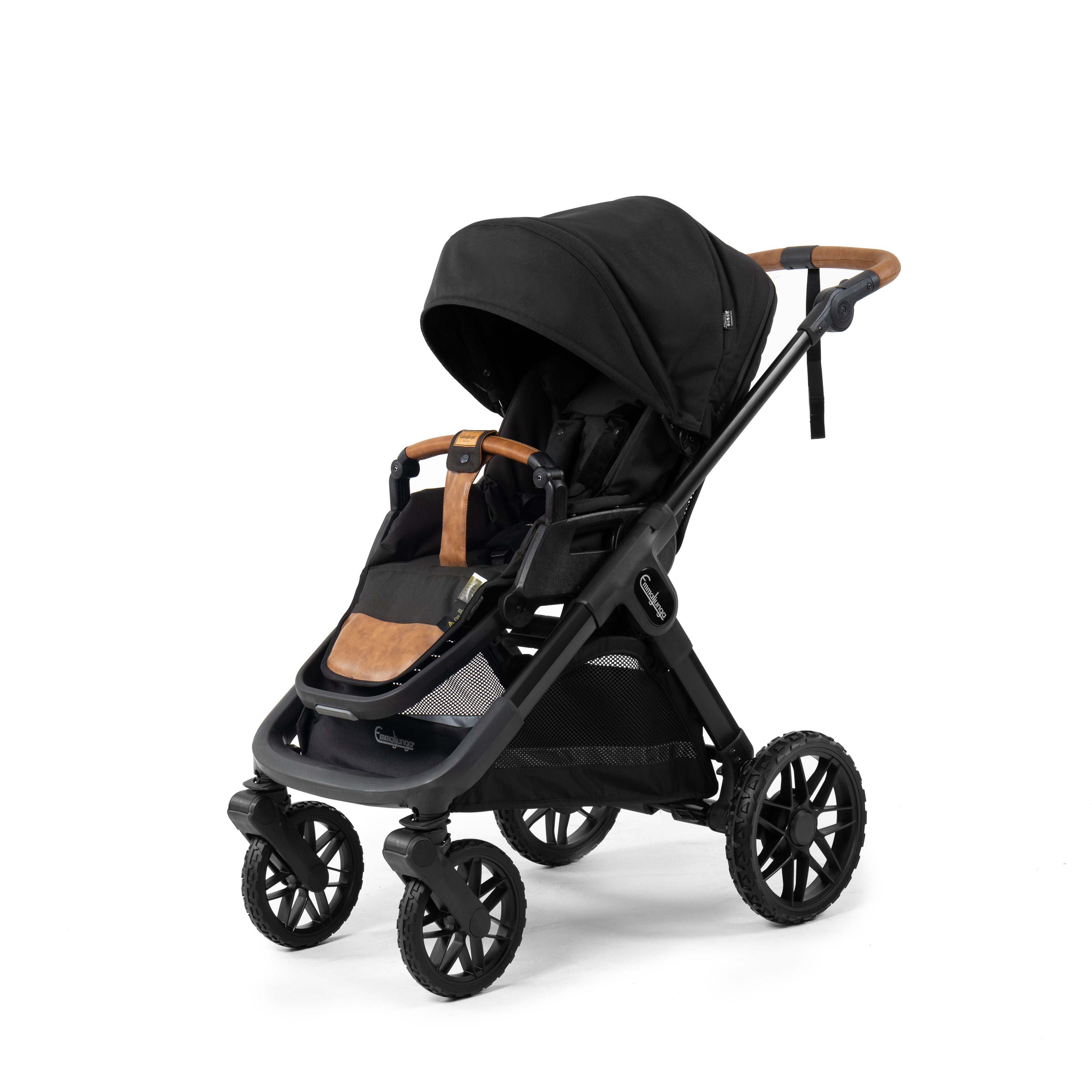 Emmaljunga Kinderwagen SENTO MAX Flat+ Outdoor Black