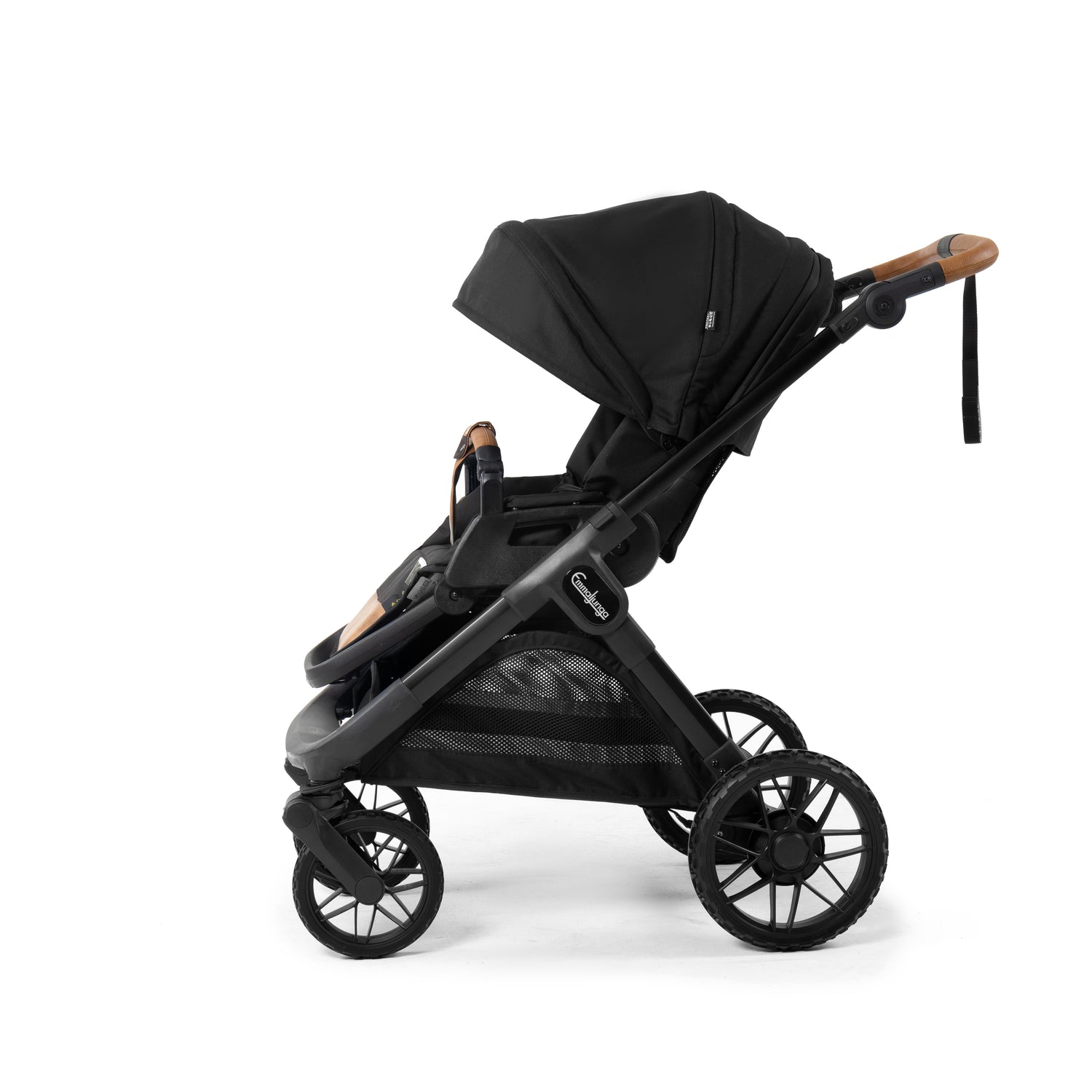 Emmaljunga Kinderwagen SENTO MAX Flat+ Outdoor Black