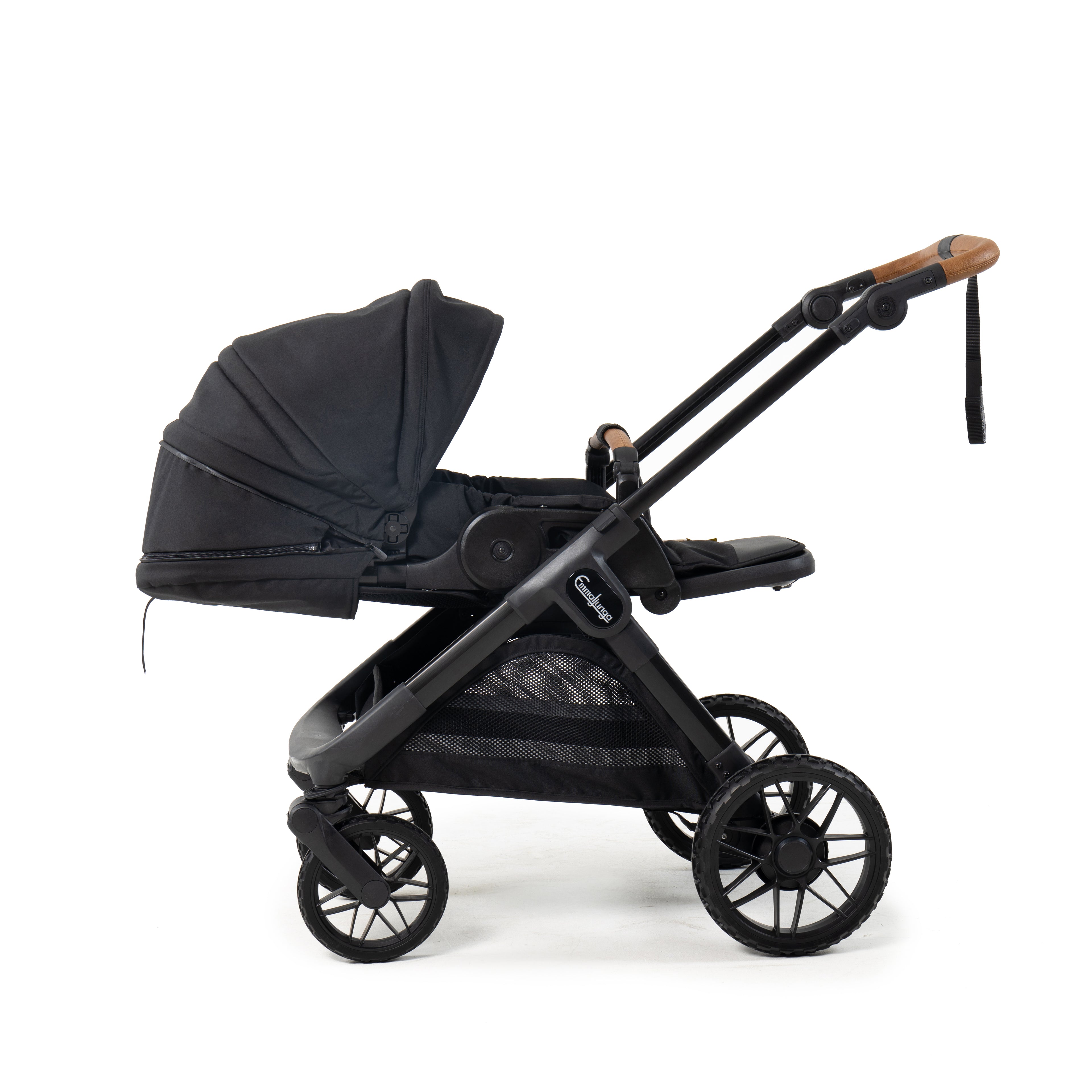 Emmaljunga Kinderwagen SENTO MAX Flat+ Outdoor Black