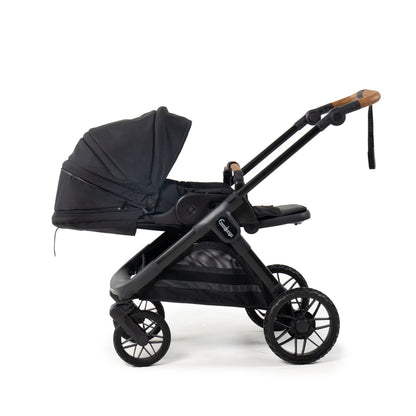 Emmaljunga Kinderwagen SENTO MAX Flat+ Outdoor Black