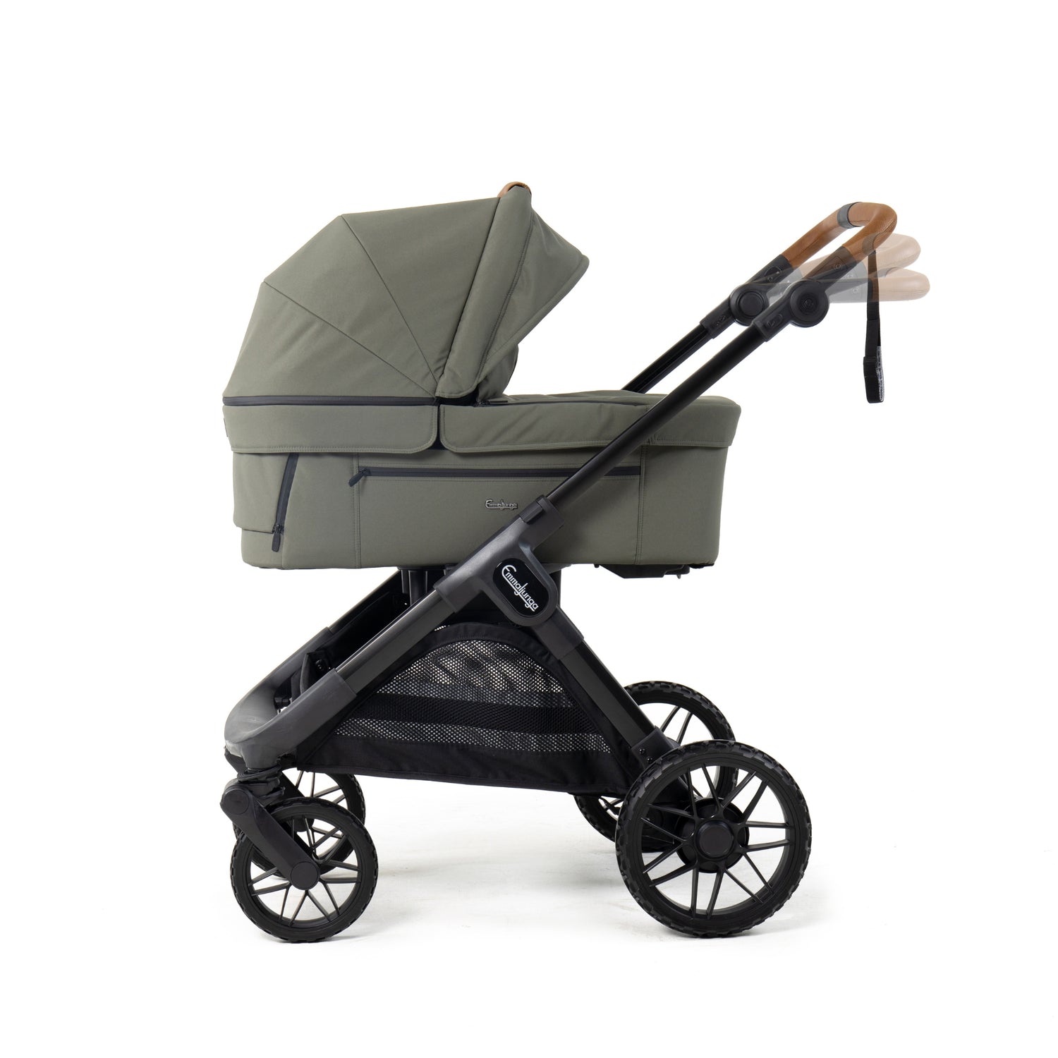 Emmaljunga Kinderwagen SENTO MAX Flat+ Outdoor Green
