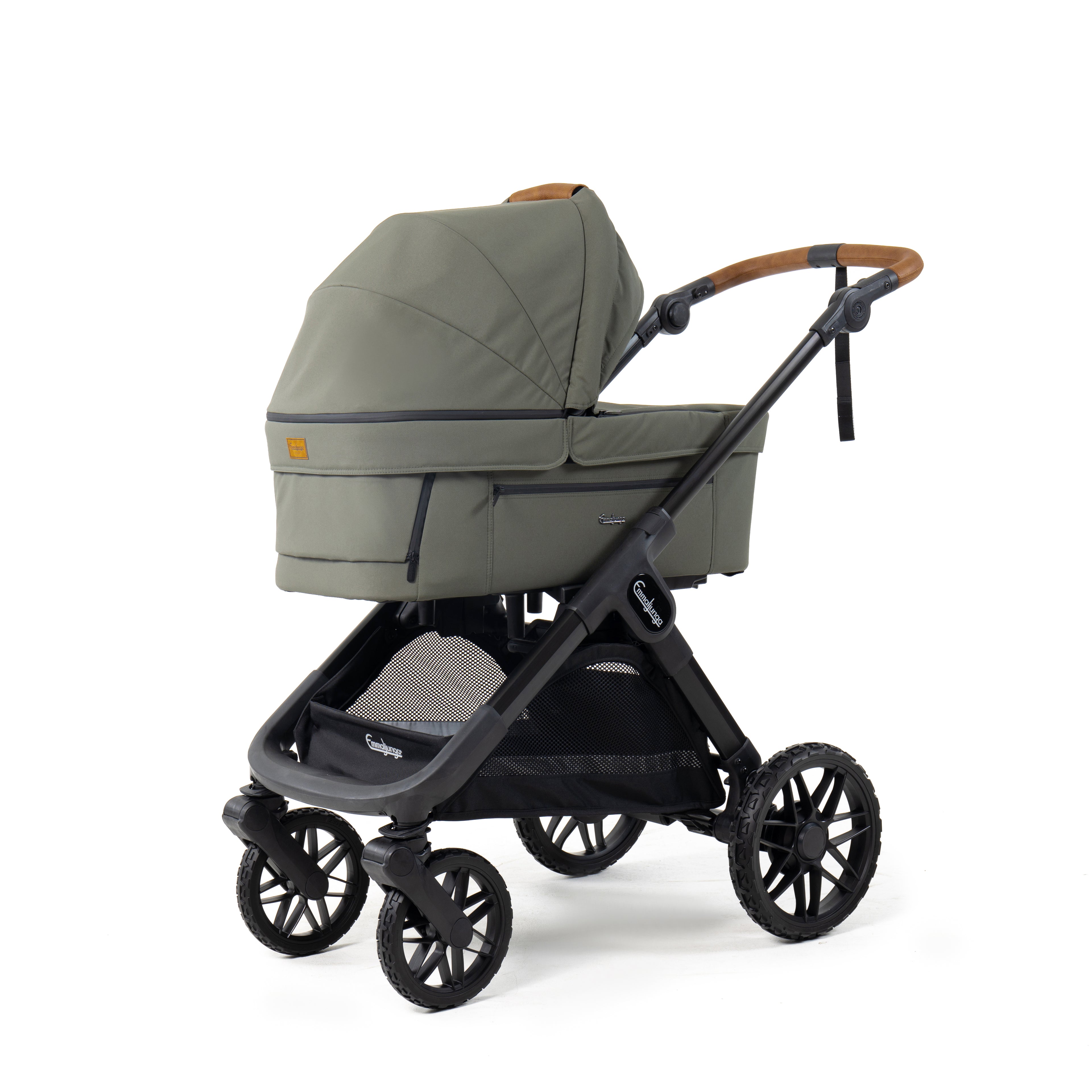 Emmaljunga Kinderwagen SENTO MAX Flat+ Outdoor Green