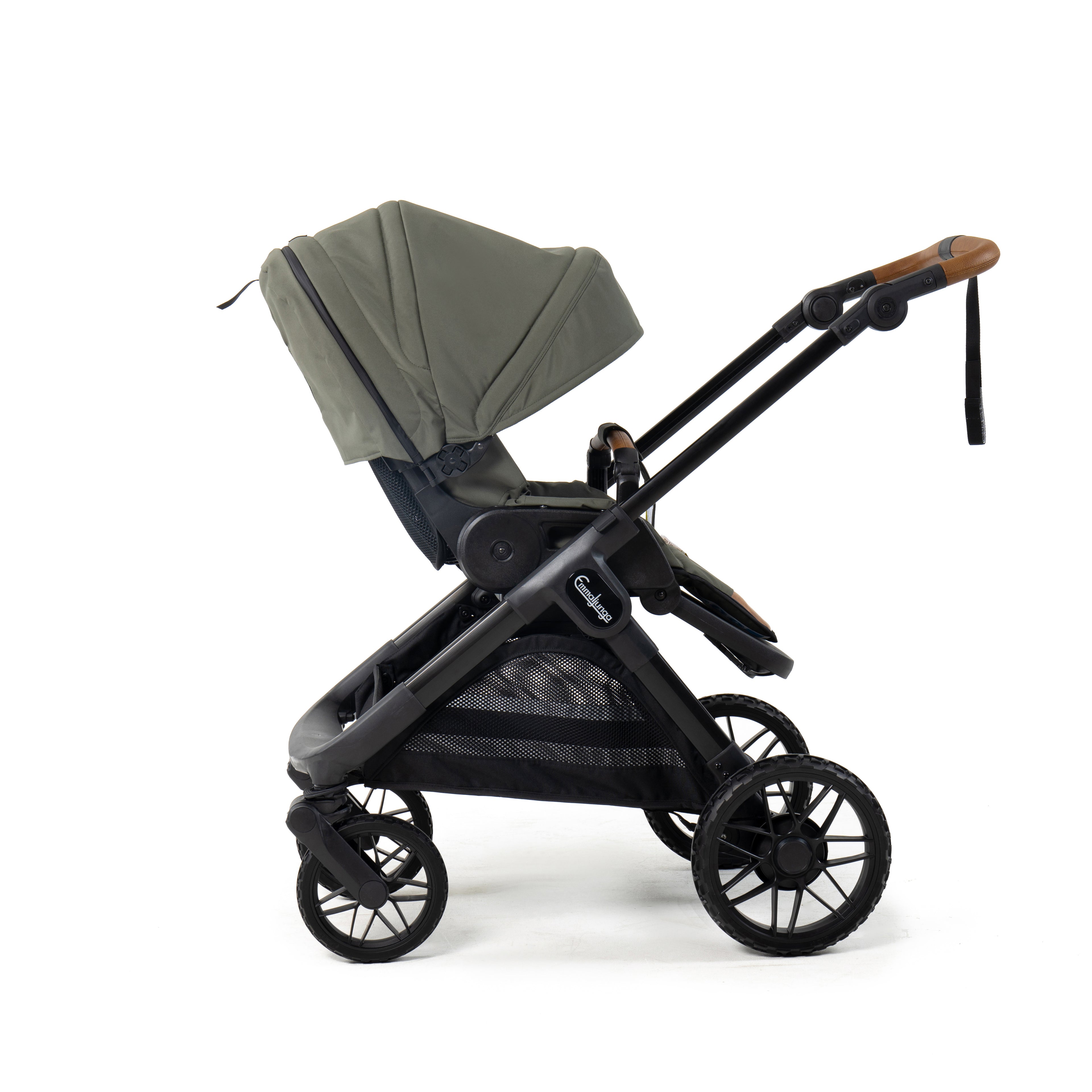 Emmaljunga Kinderwagen SENTO MAX Flat+ Outdoor Green