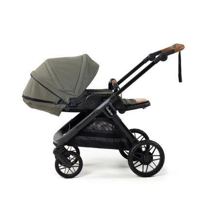 Emmaljunga Kinderwagen SENTO MAX Flat+ Outdoor Green