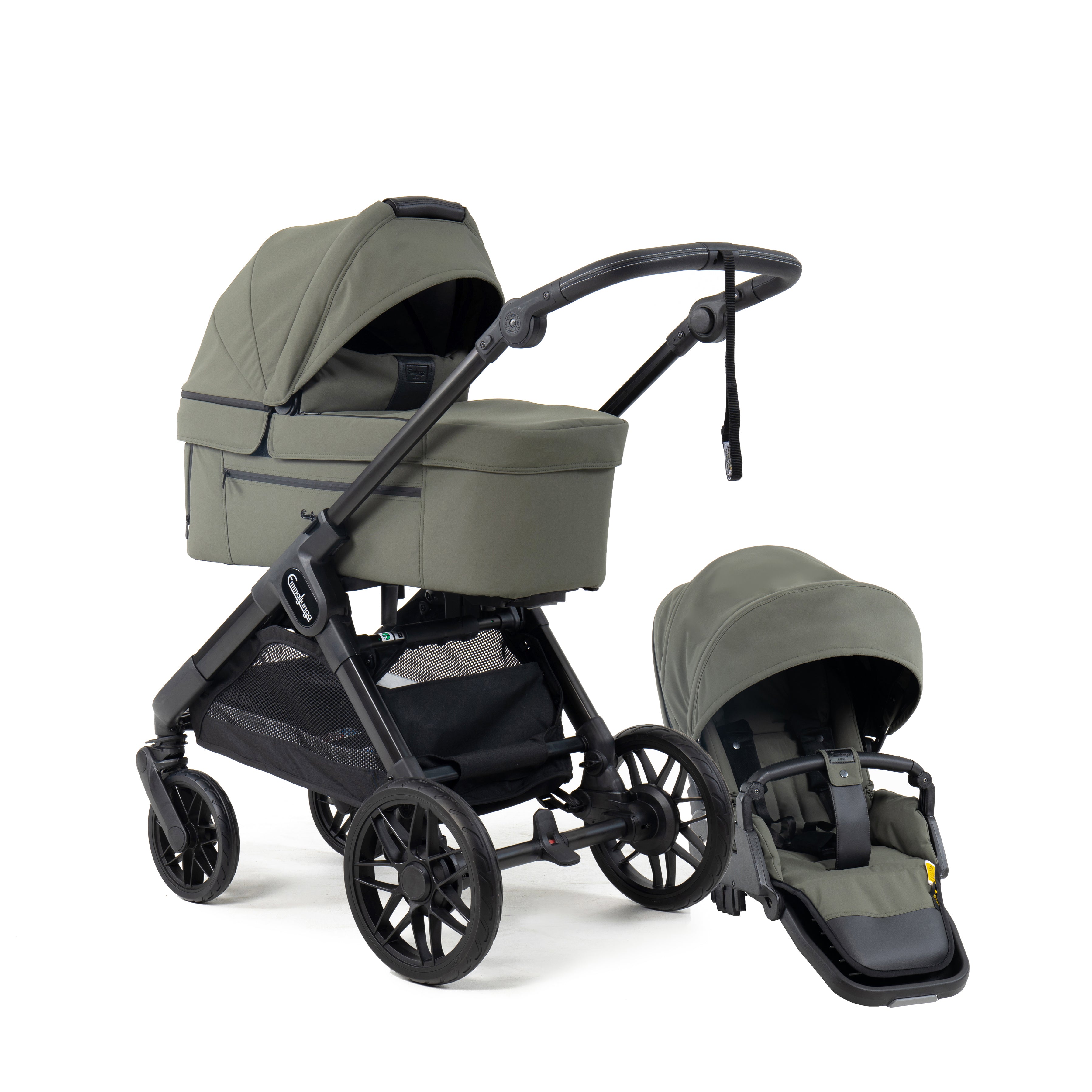 Emmaljunga Kinderwagen SENTO MAX Flat+ Urban Green