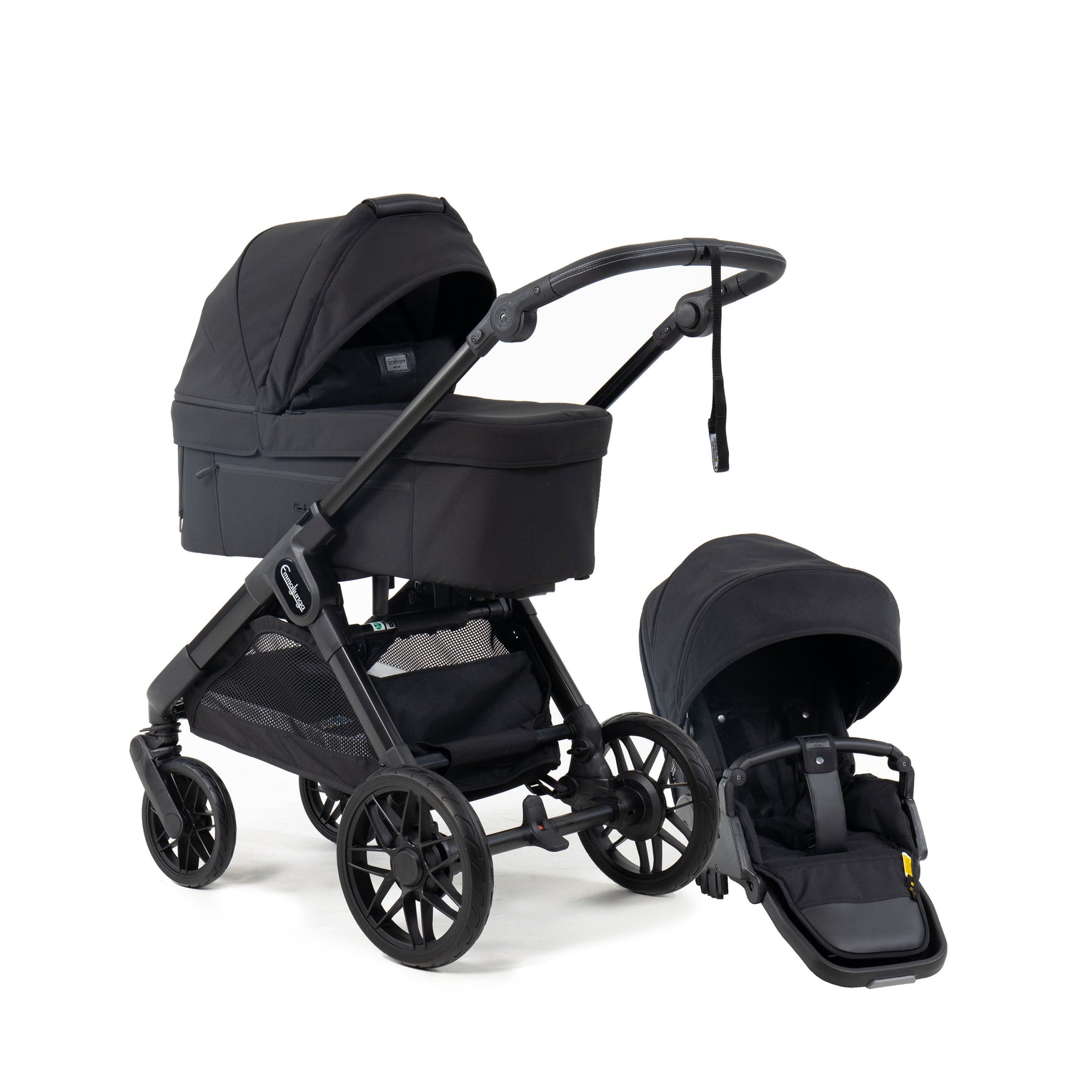 Emmaljunga Kinderwagen SENTO MAX Flat+ Urban Black