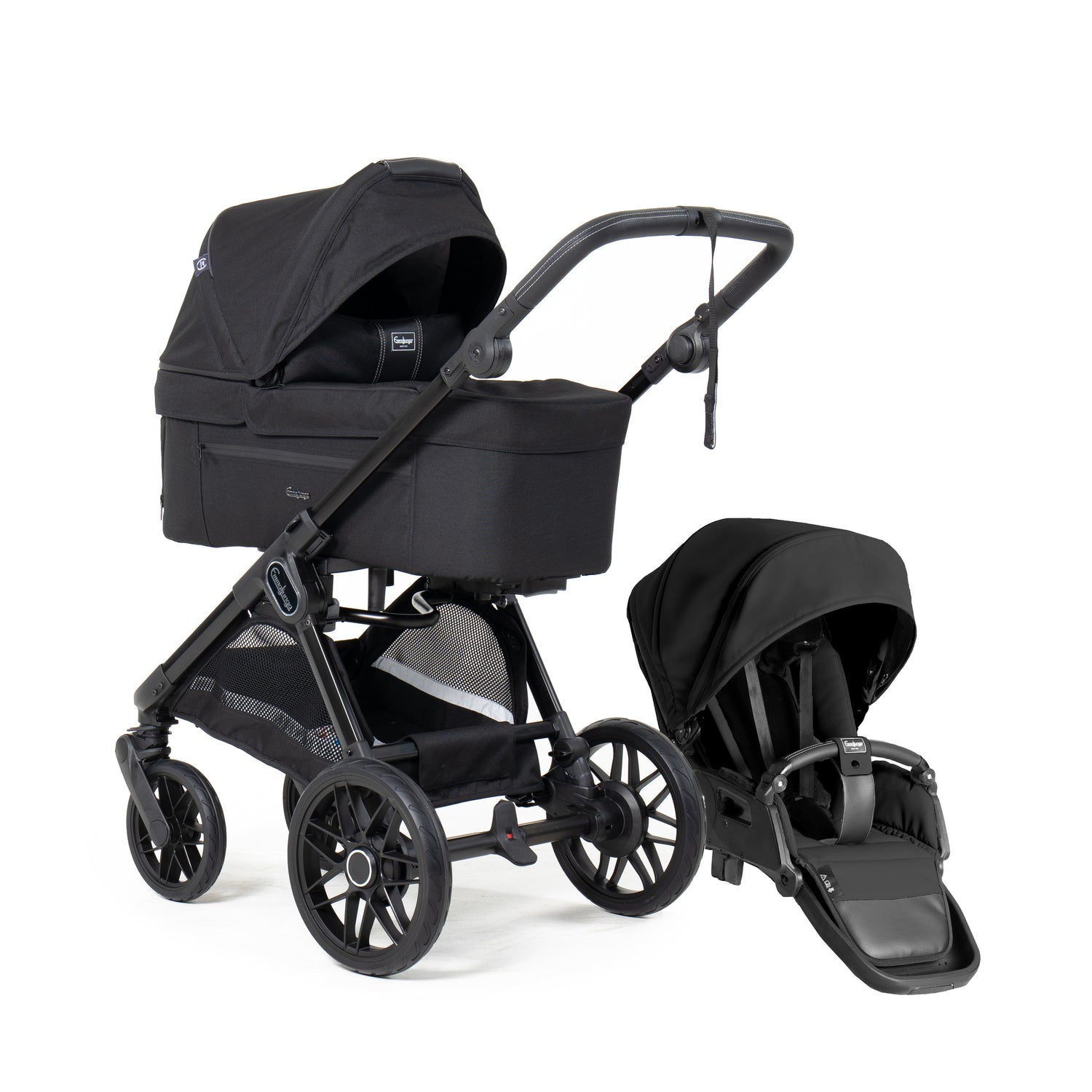 Emmaljunga Kinderwagen SENTO PRO FLAT+ Urban Black