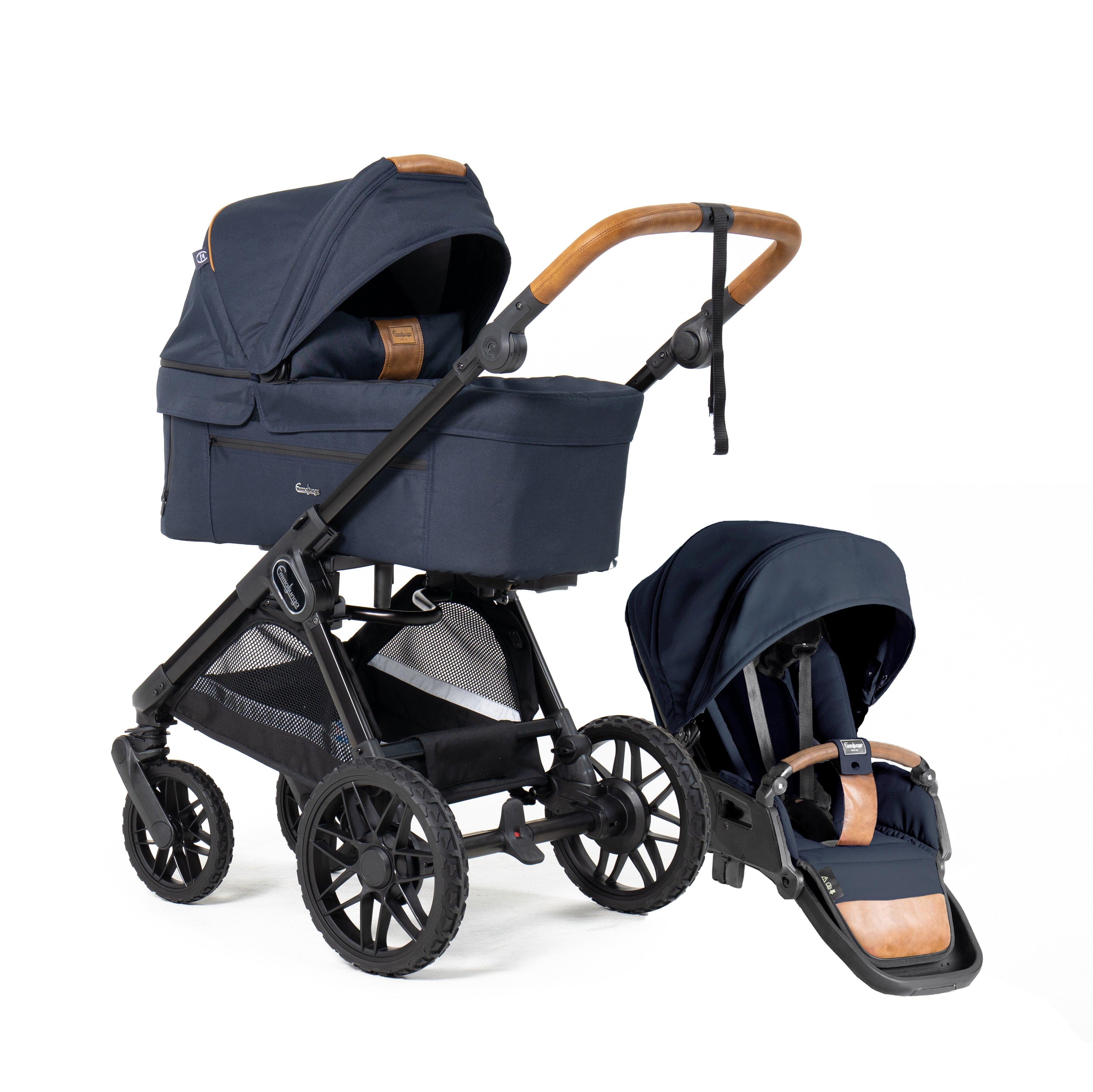 Emmaljunga Kinderwagen SENTO PRO FLAT+ Outdoor Dark Navy