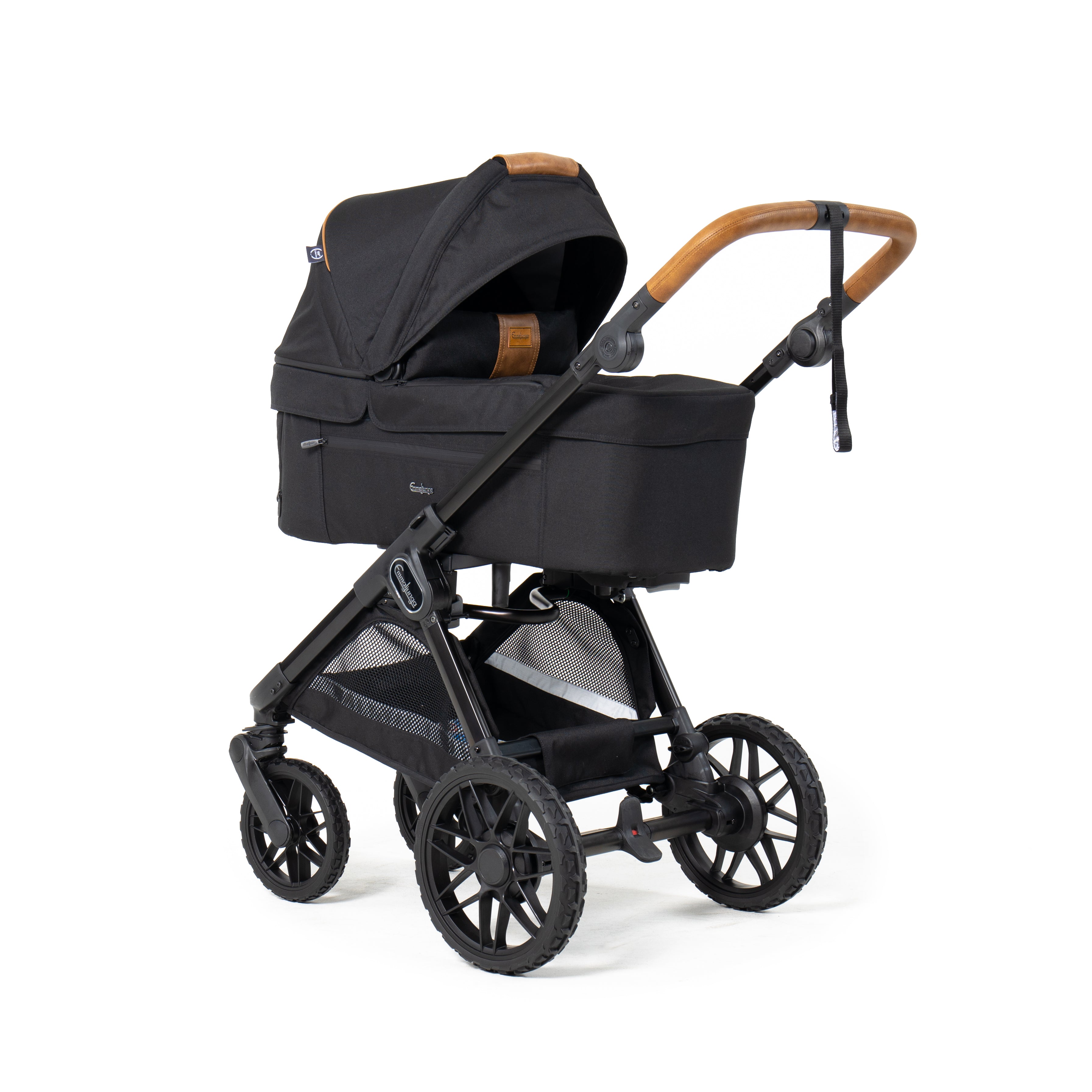 Emmaljunga Kinderwagen SENTO PRO FLAT+ Outdoor Black