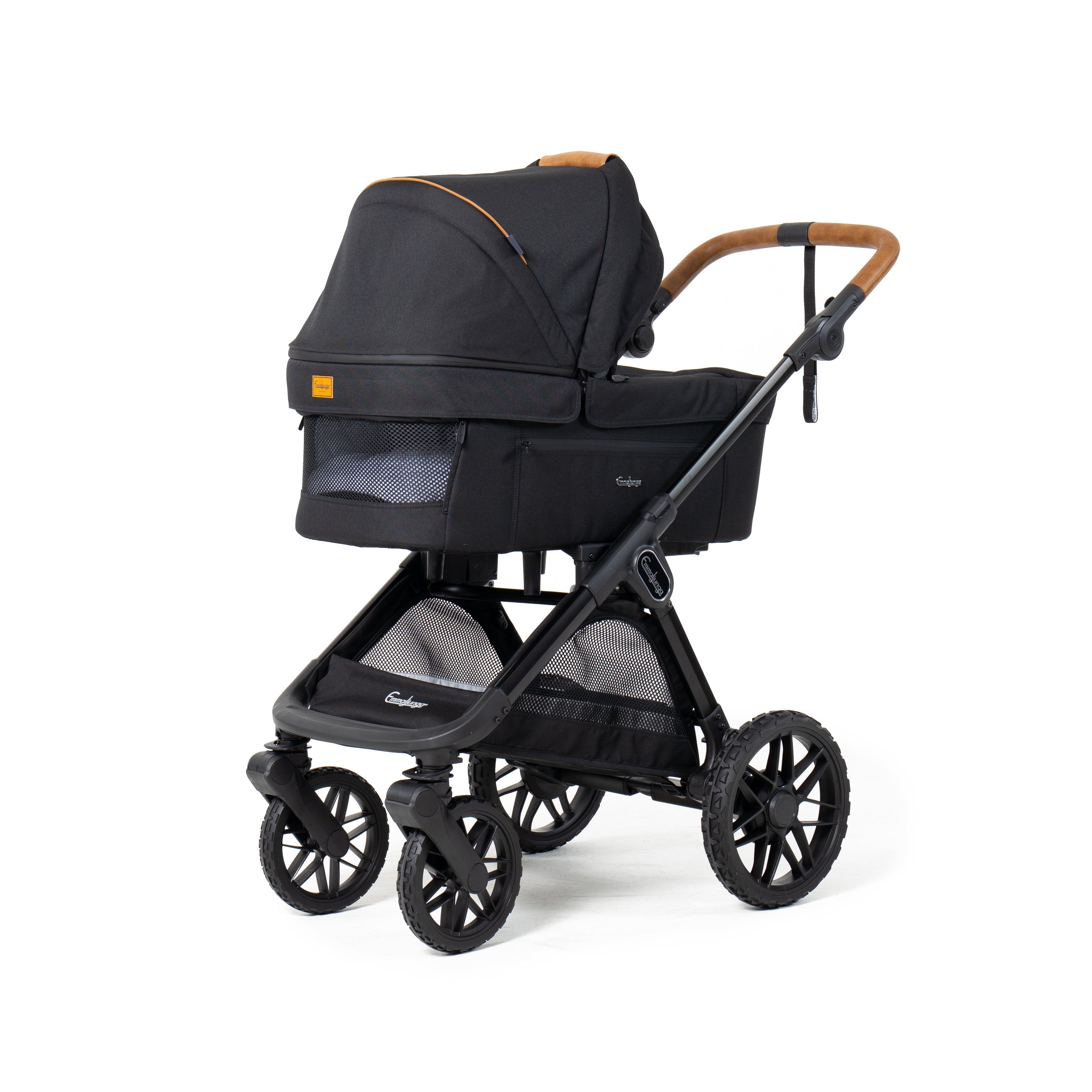 Emmaljunga Kinderwagen SENTO PRO FLAT+ Outdoor Black