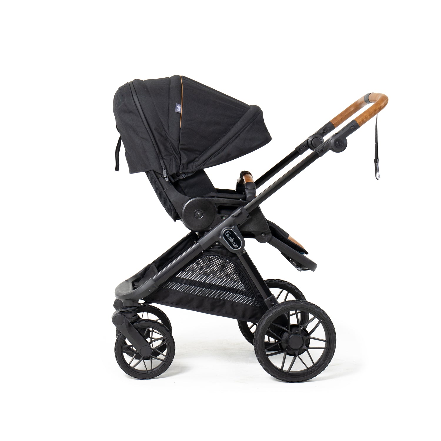 Emmaljunga Kinderwagen SENTO PRO FLAT+ Outdoor Black