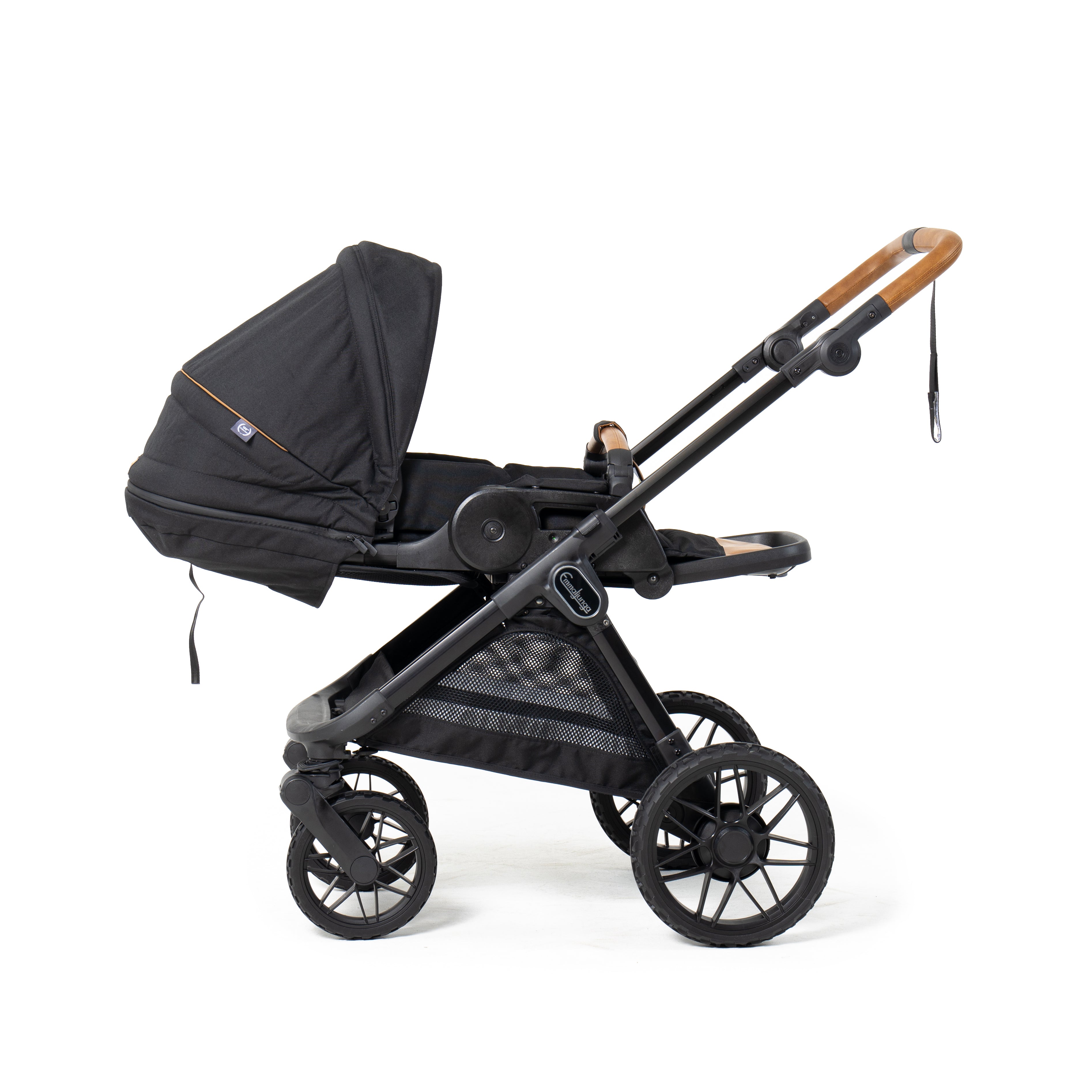 Emmaljunga Kinderwagen SENTO PRO FLAT+ Outdoor Black