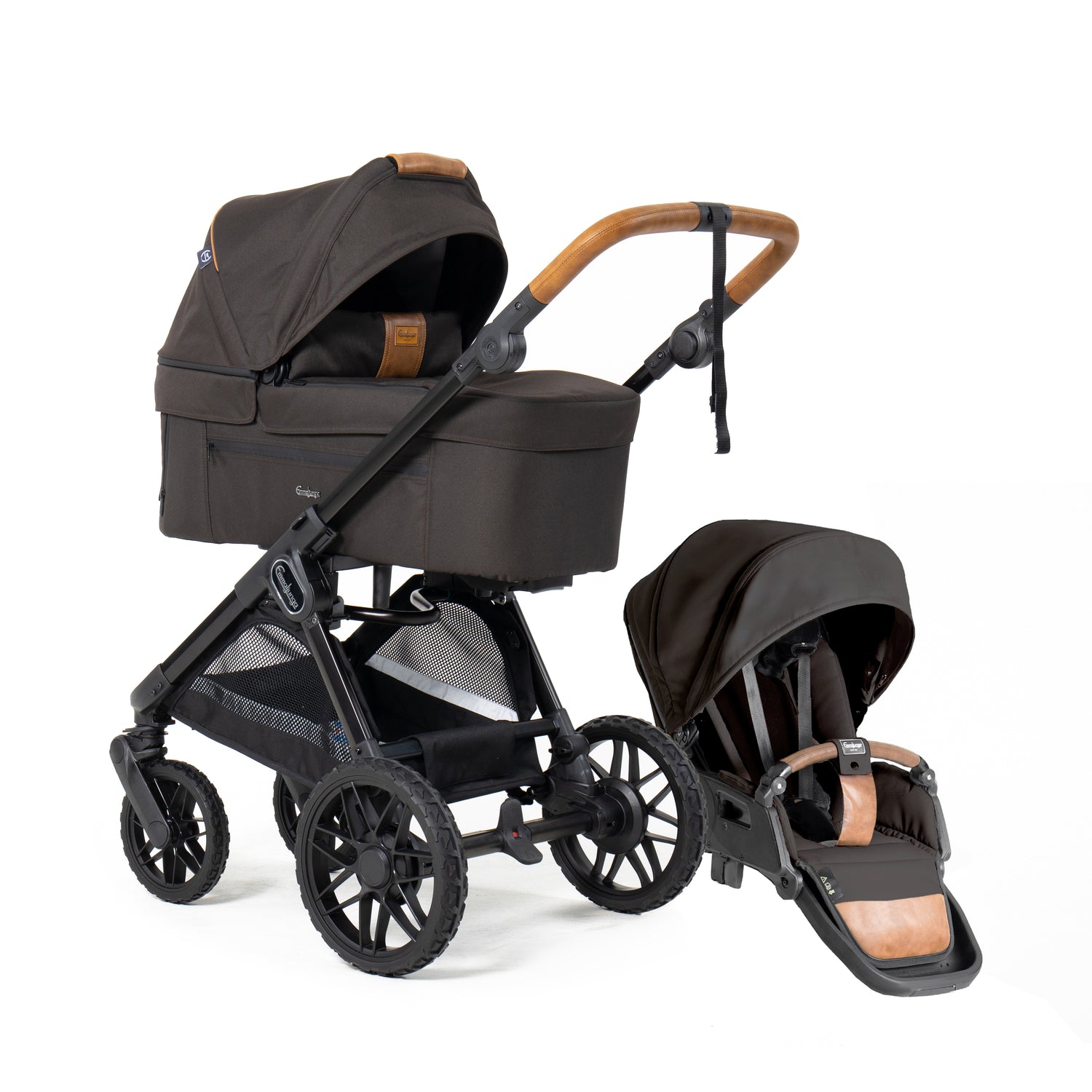 Emmaljunga Kinderwagen SENTO PRO FLAT+ Outdoor Brown