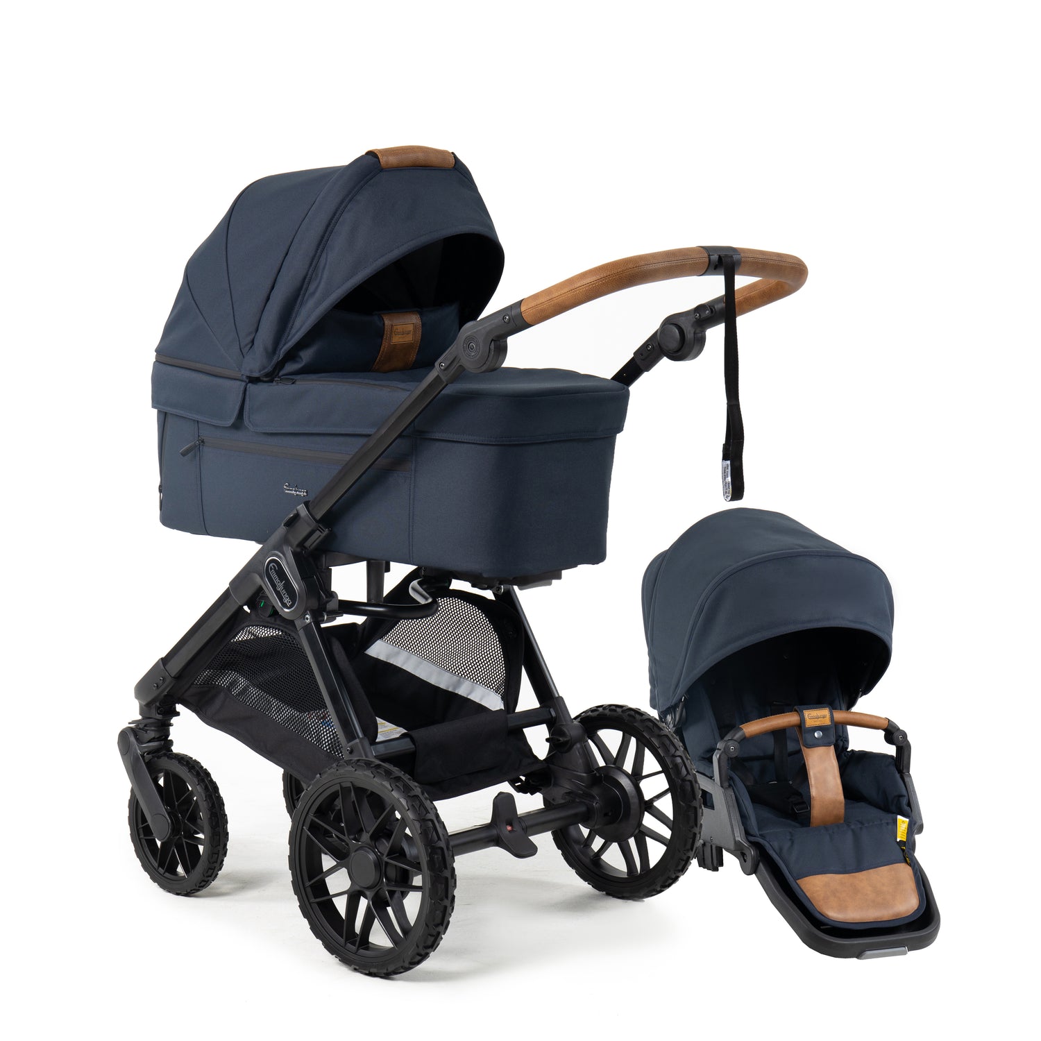 Emmaljunga Kinderwagen SENTO PRO FLAT+ Outdoor Dark Navy