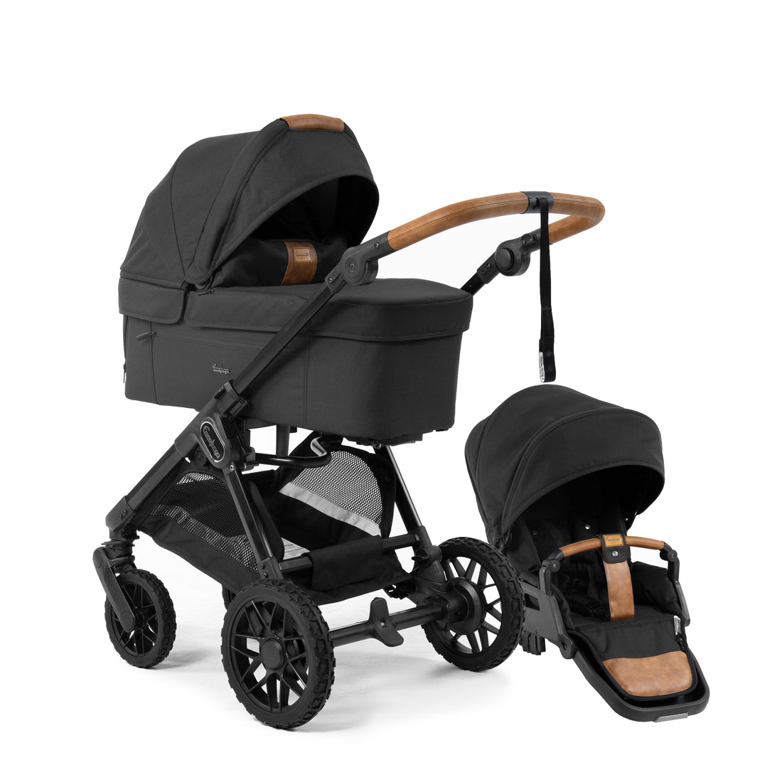 Emmaljunga Kinderwagen SENTO PRO FLAT+ Outdoor Black