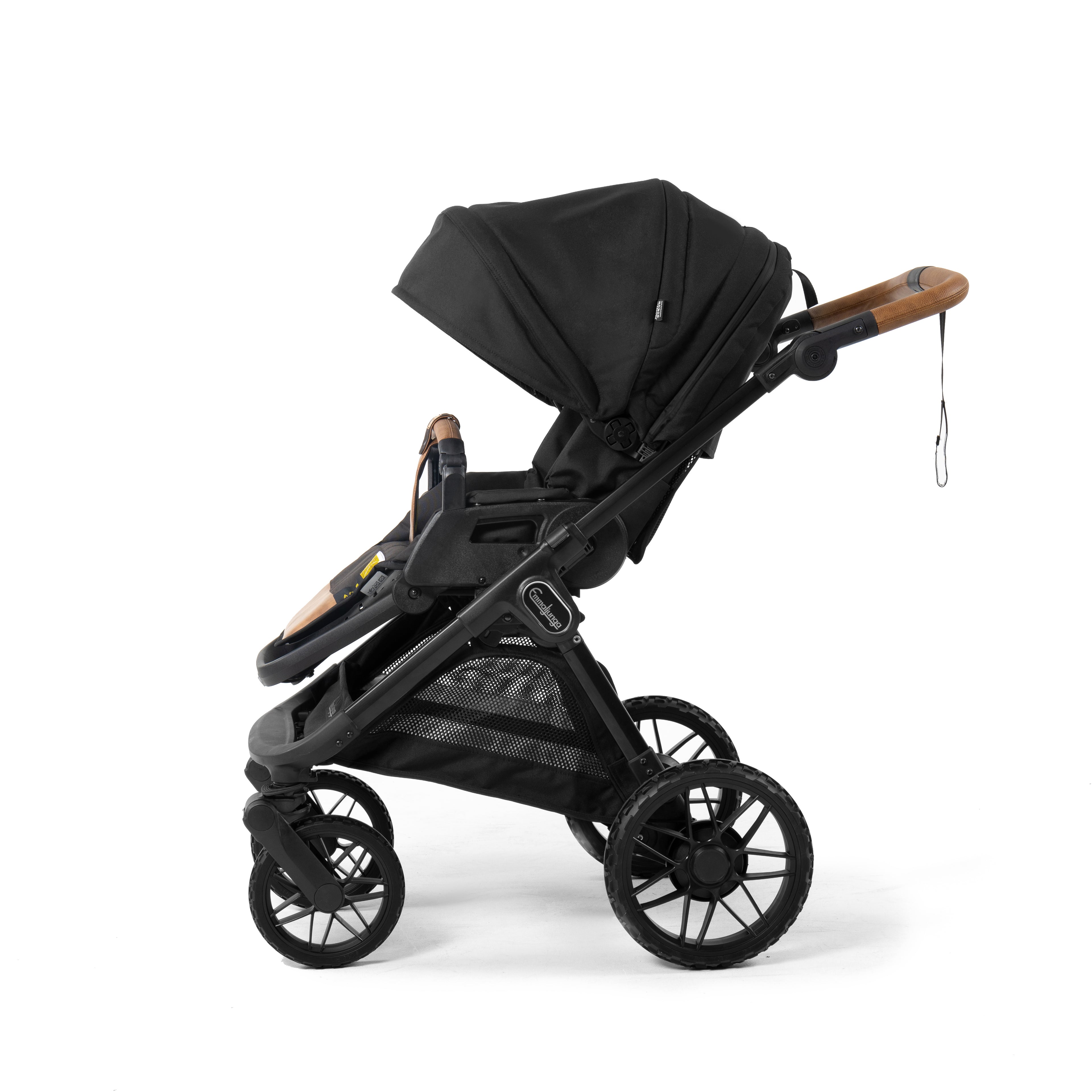 Emmaljunga Kinderwagen SENTO PRO FLAT+ Outdoor Black