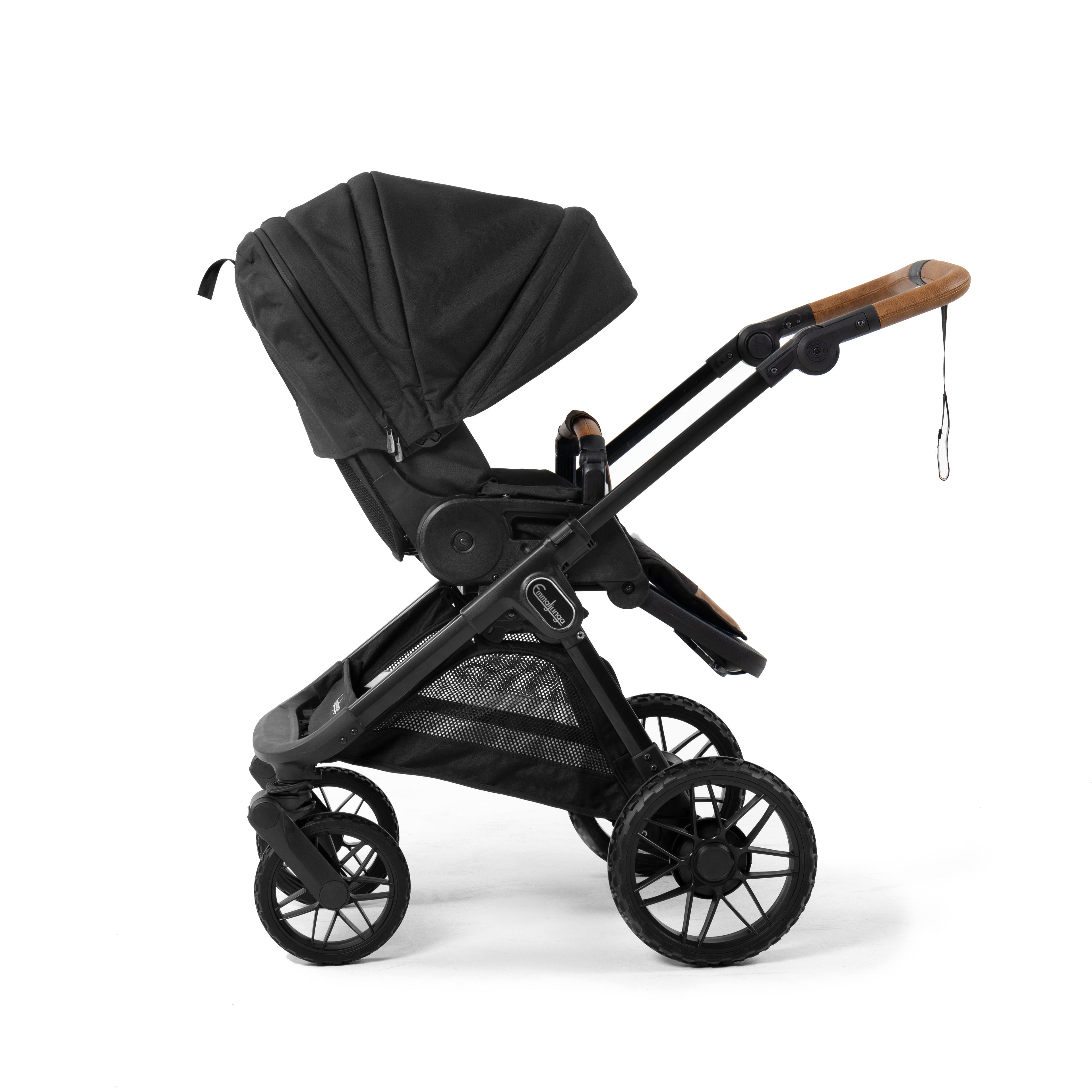 Emmaljunga Kinderwagen SENTO PRO FLAT+ Outdoor Black