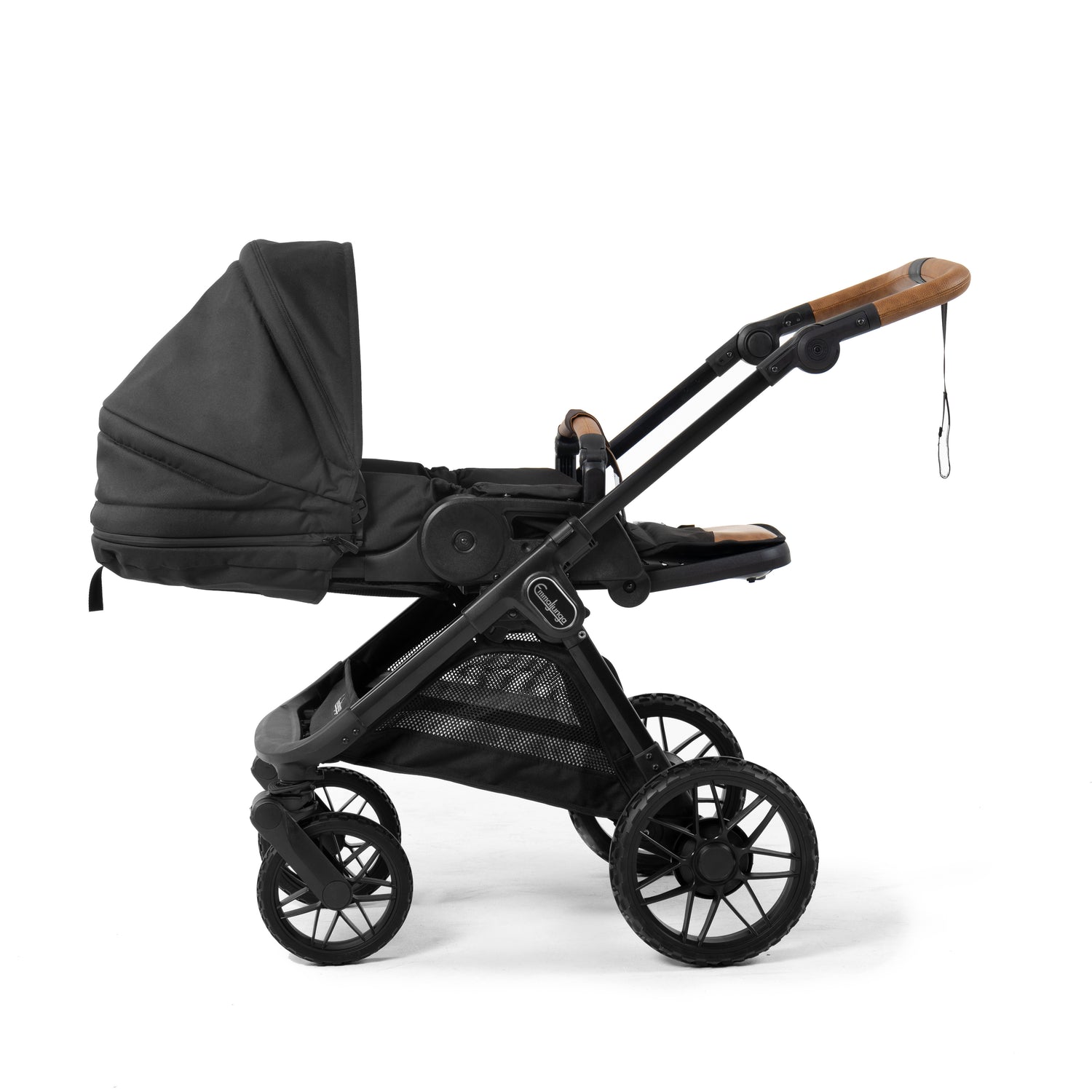 Emmaljunga Kinderwagen SENTO PRO FLAT+ Outdoor Black