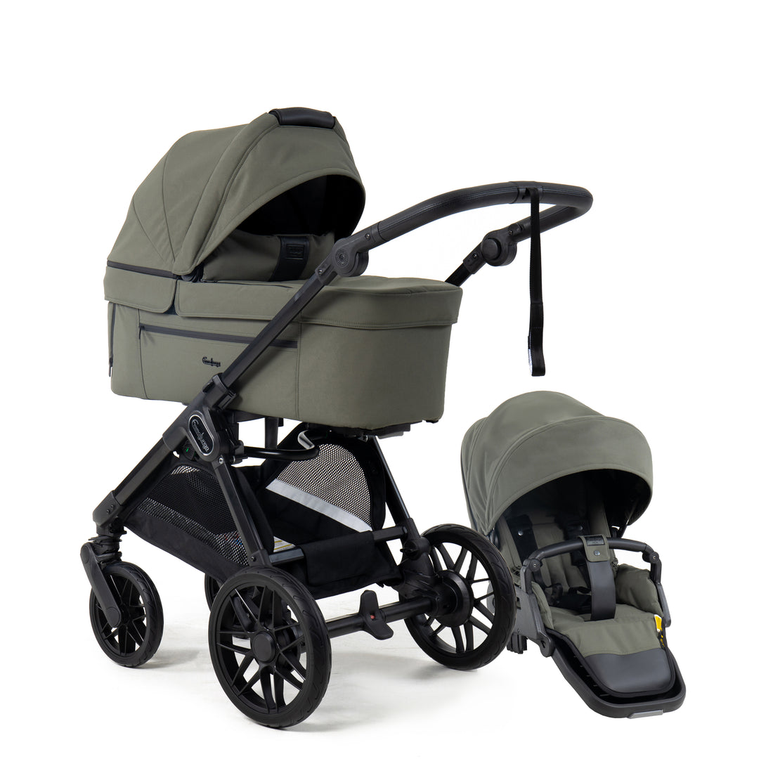 Emmaljunga Kinderwagen SENTO PRO FLAT+ Urban Green