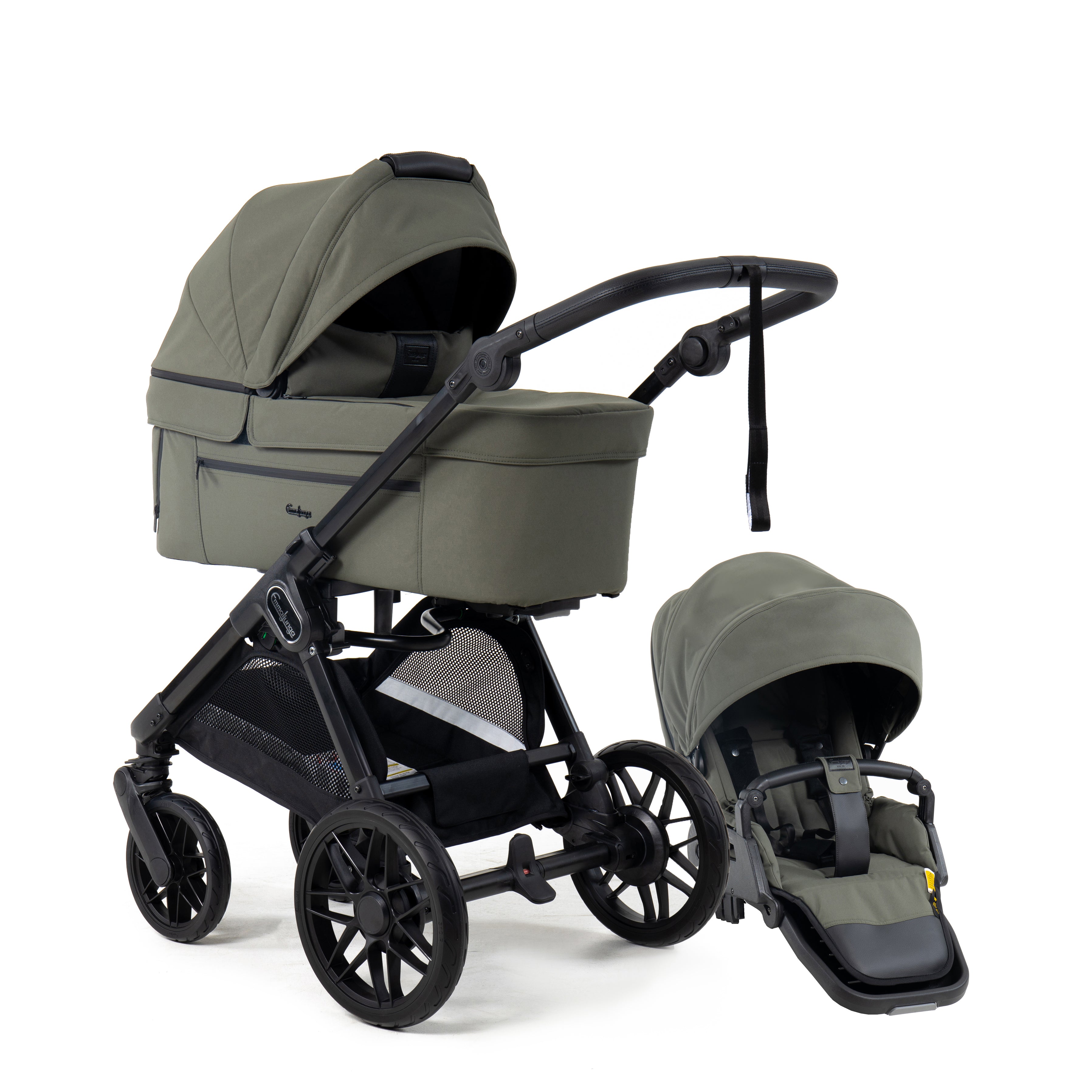 Emmaljunga Kinderwagen SENTO PRO FLAT+ Urban Green