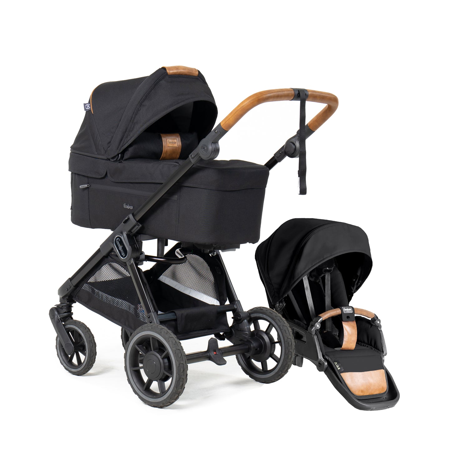 Emmaljunga Kinderwagen SENTO FLAT+ Outdoor Black