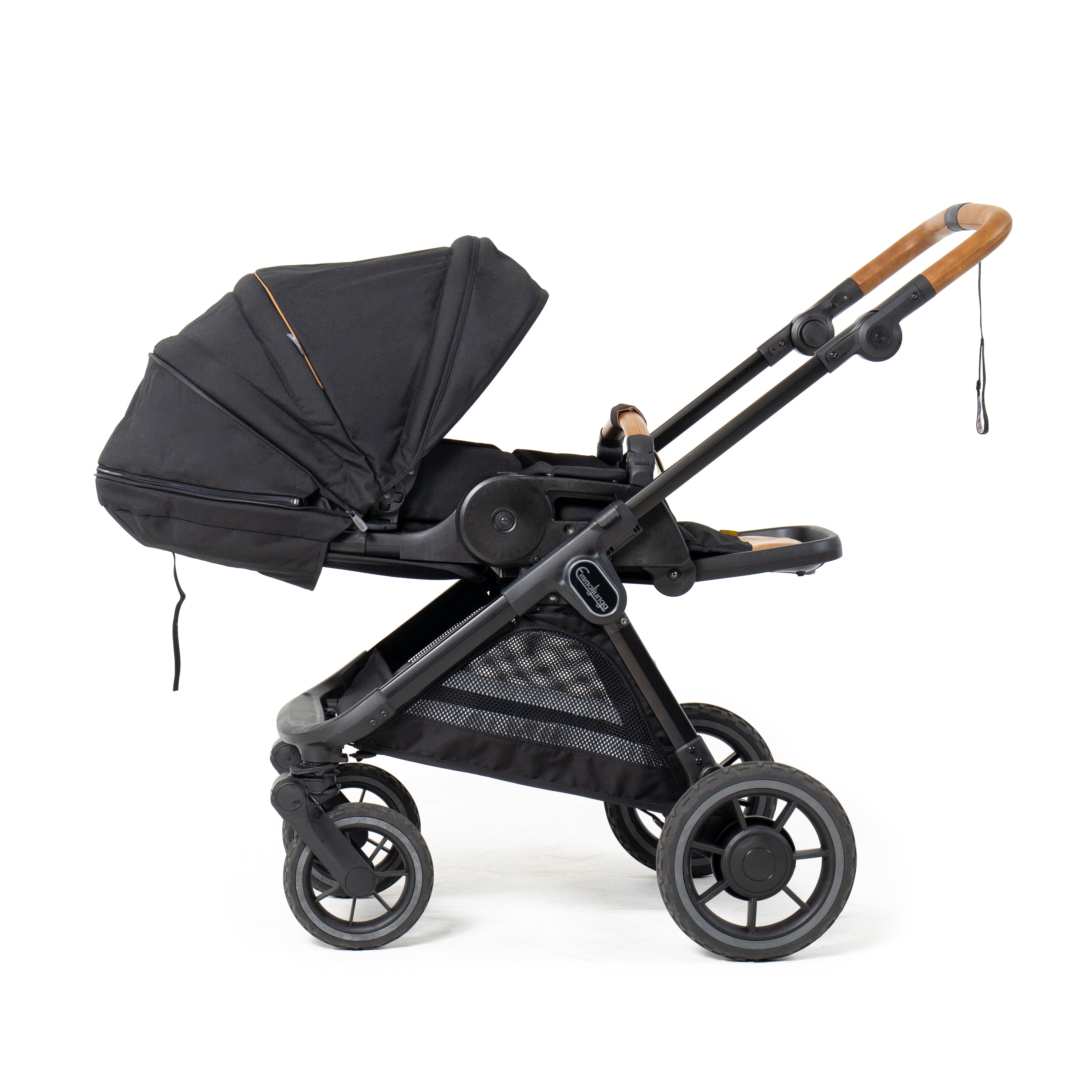 Emmaljunga Kinderwagen SENTO FLAT+ Outdoor Black